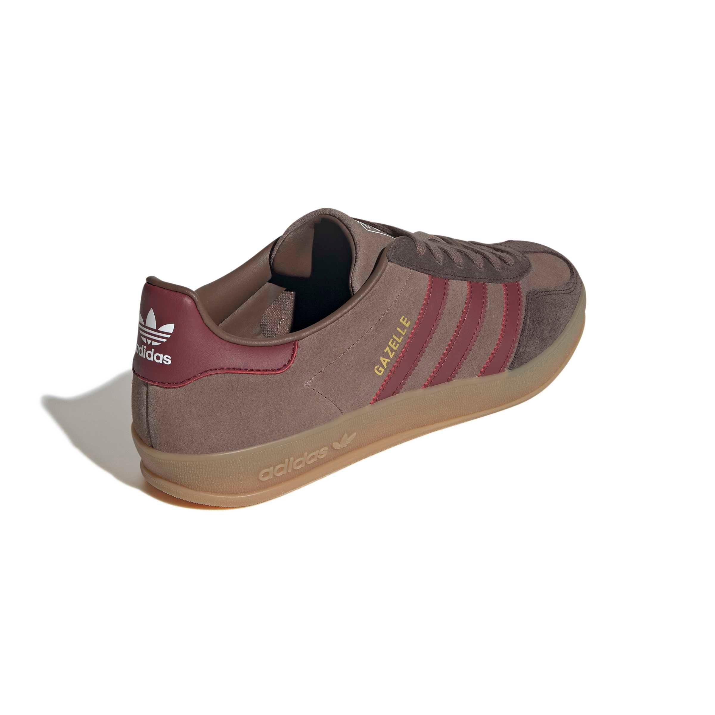 adidas Originals Gazelle "Earth Strata/Shadow Red/Dark Brown" Men's Shoe - STRATA/RED/DK BROWN Thumbnail View 4