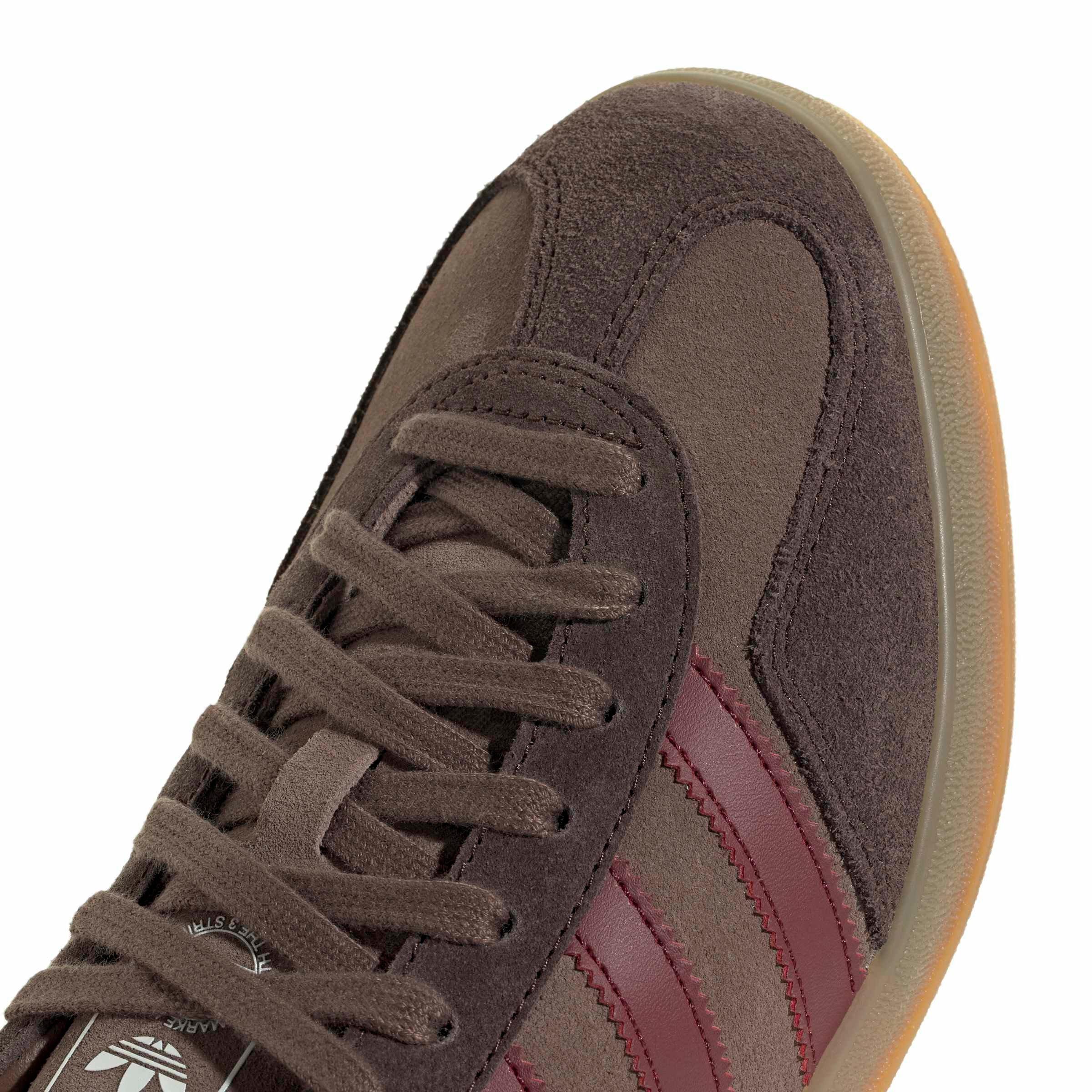 adidas Originals Gazelle "Earth Strata/Shadow Red/Dark Brown" Men's Shoe - STRATA/RED/DK BROWN Thumbnail View 5