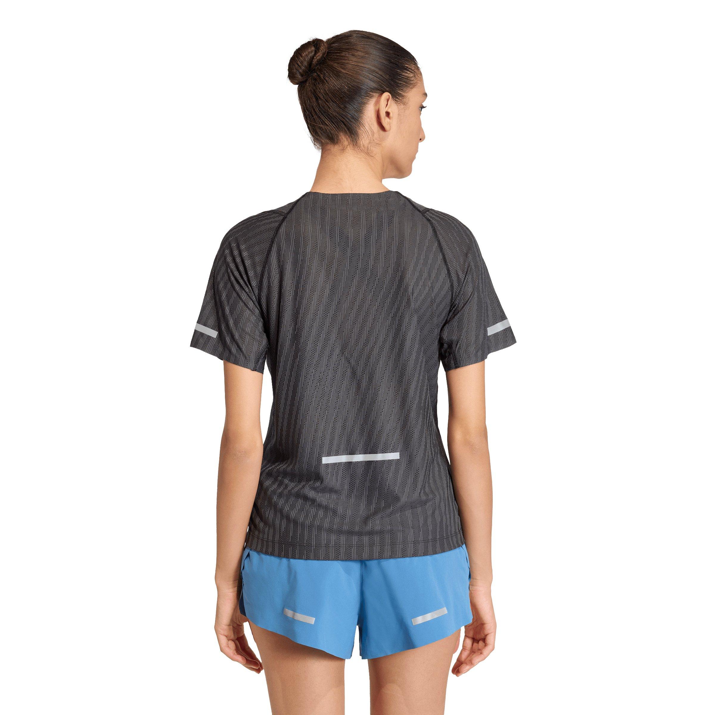 adidas Women's ADI365 Climacool+ Engineered T-Shirt - Black - BLACK Thumbnail View 2