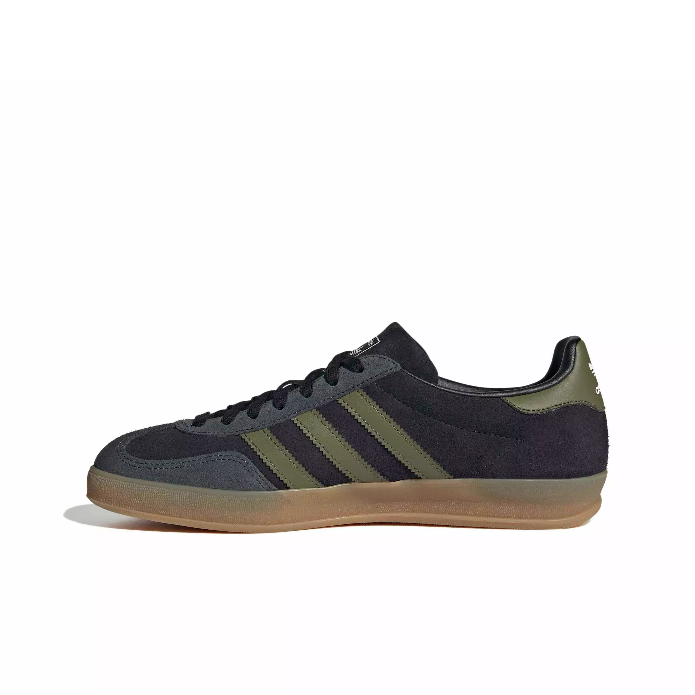 adidas Originals Gazelle "Core Black/Focus Olive/Carbon" Men's Shoe - BLACK/OLIVE/CARBON