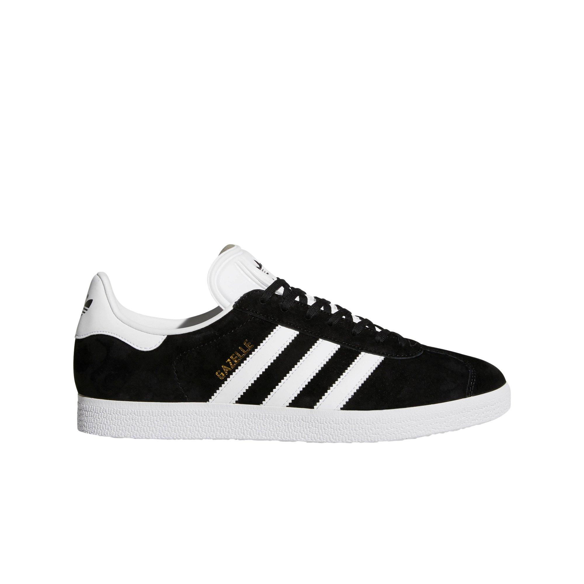 adidas Originals Gazelle "Black/White" Men's Shoe - BLACK/WHITE Thumbnail View 1