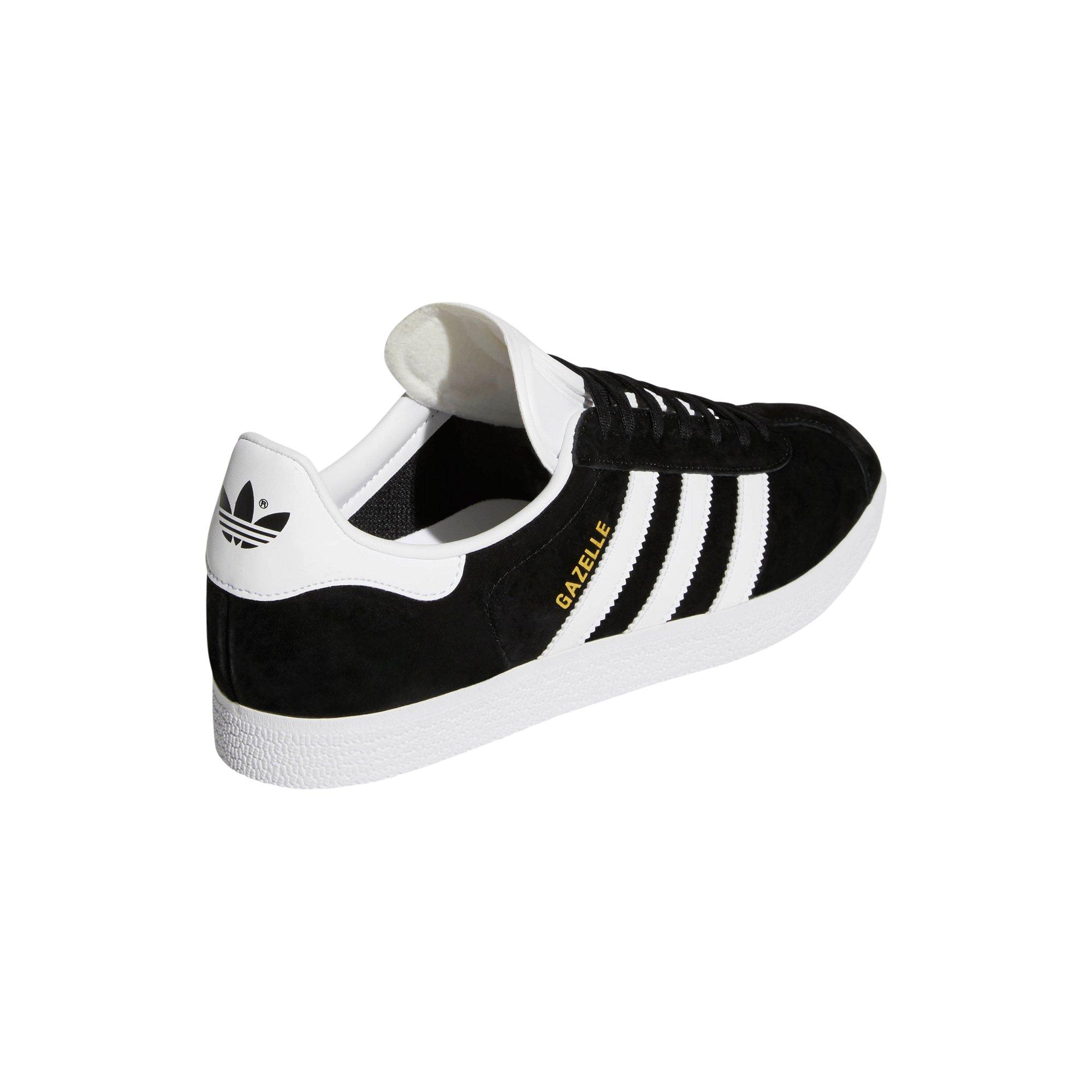 Bourgogne møbel Trække på adidas Originals Gazelle "Black/White" Men's Shoe - Hibbett | City Gear