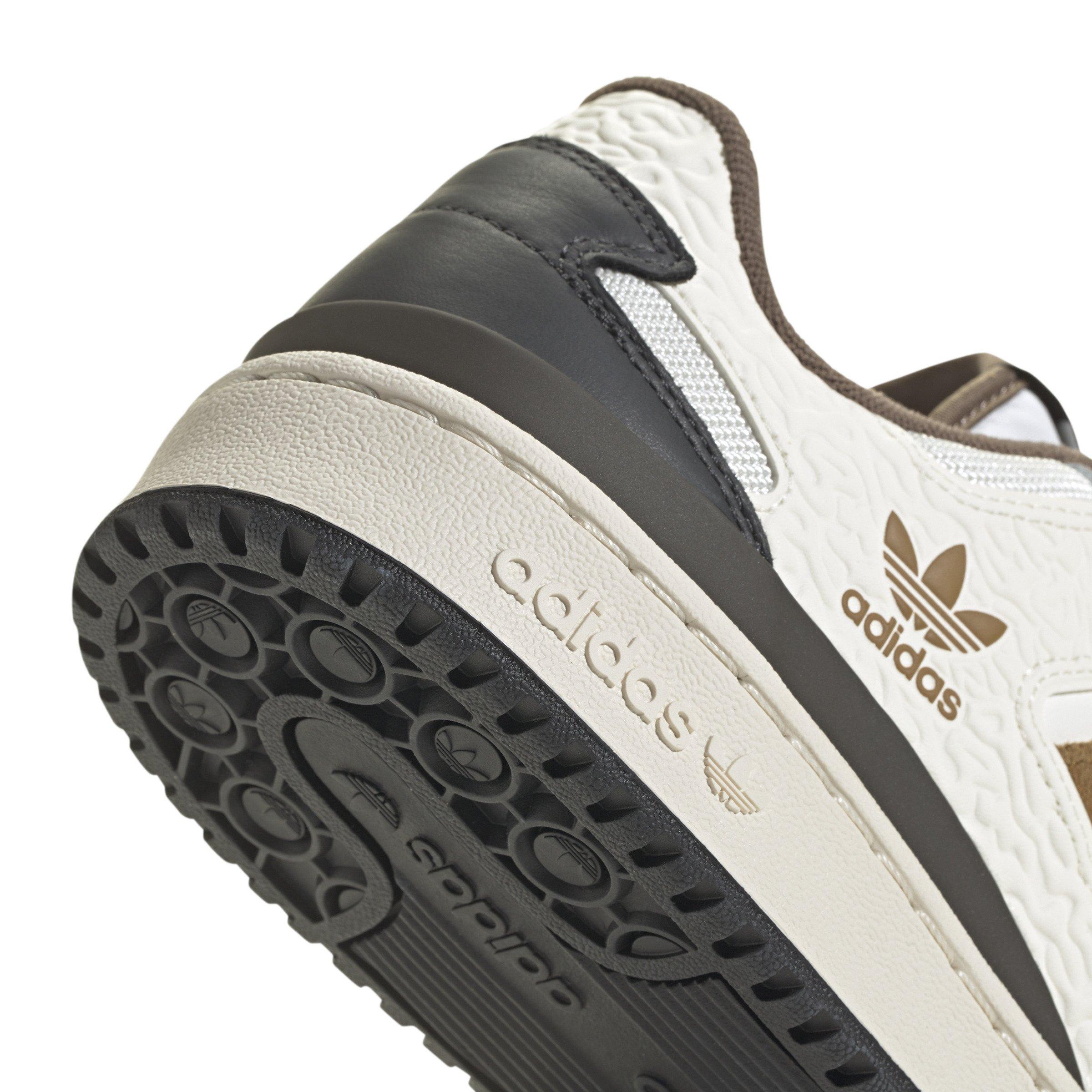 adidas Forum Low CL "Core White/Bronze Strata/Core White" Men's Shoe - WHITE/BRONZE/WHITE Thumbnail View 7