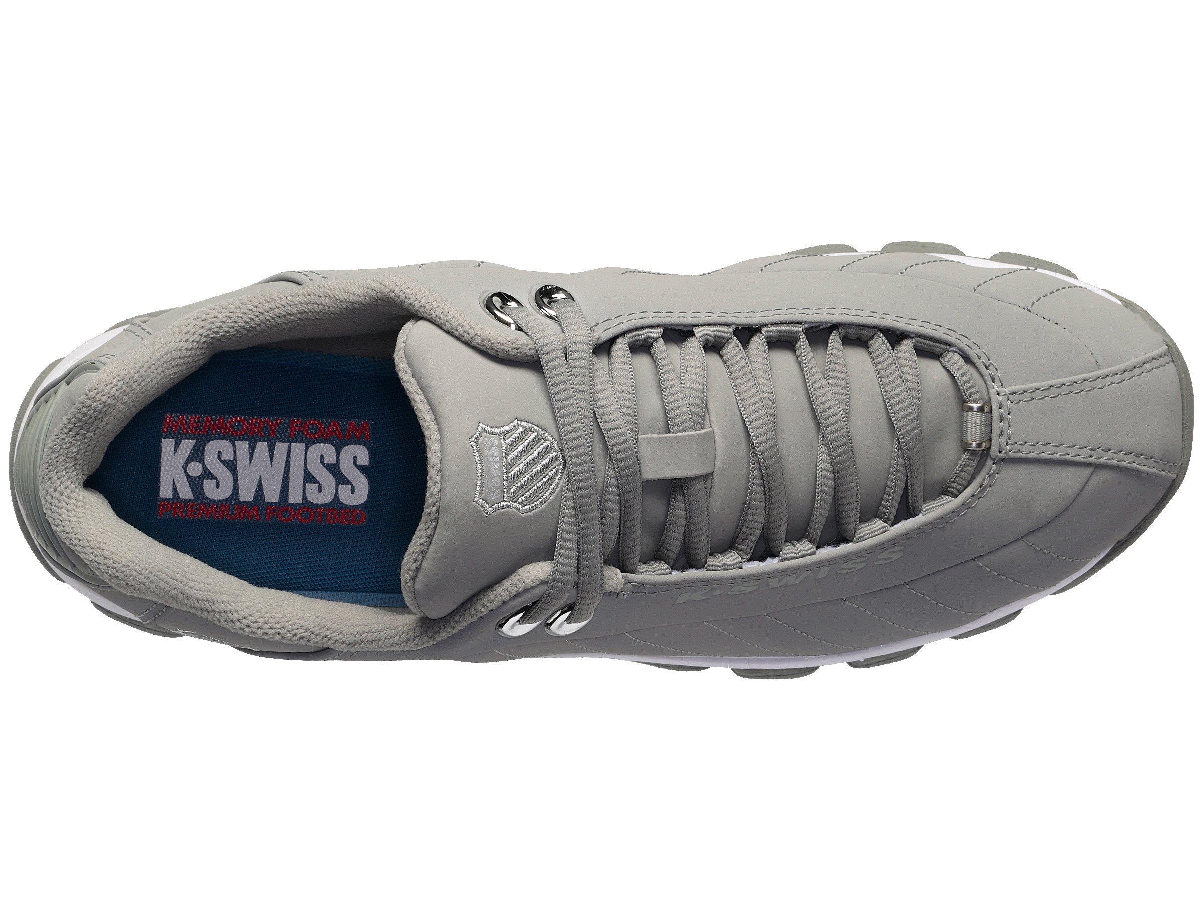 K-Swiss ST329 CMF "Neutral Grey/Silver" Men's Shoe - GREY/SILVER Thumbnail View 6