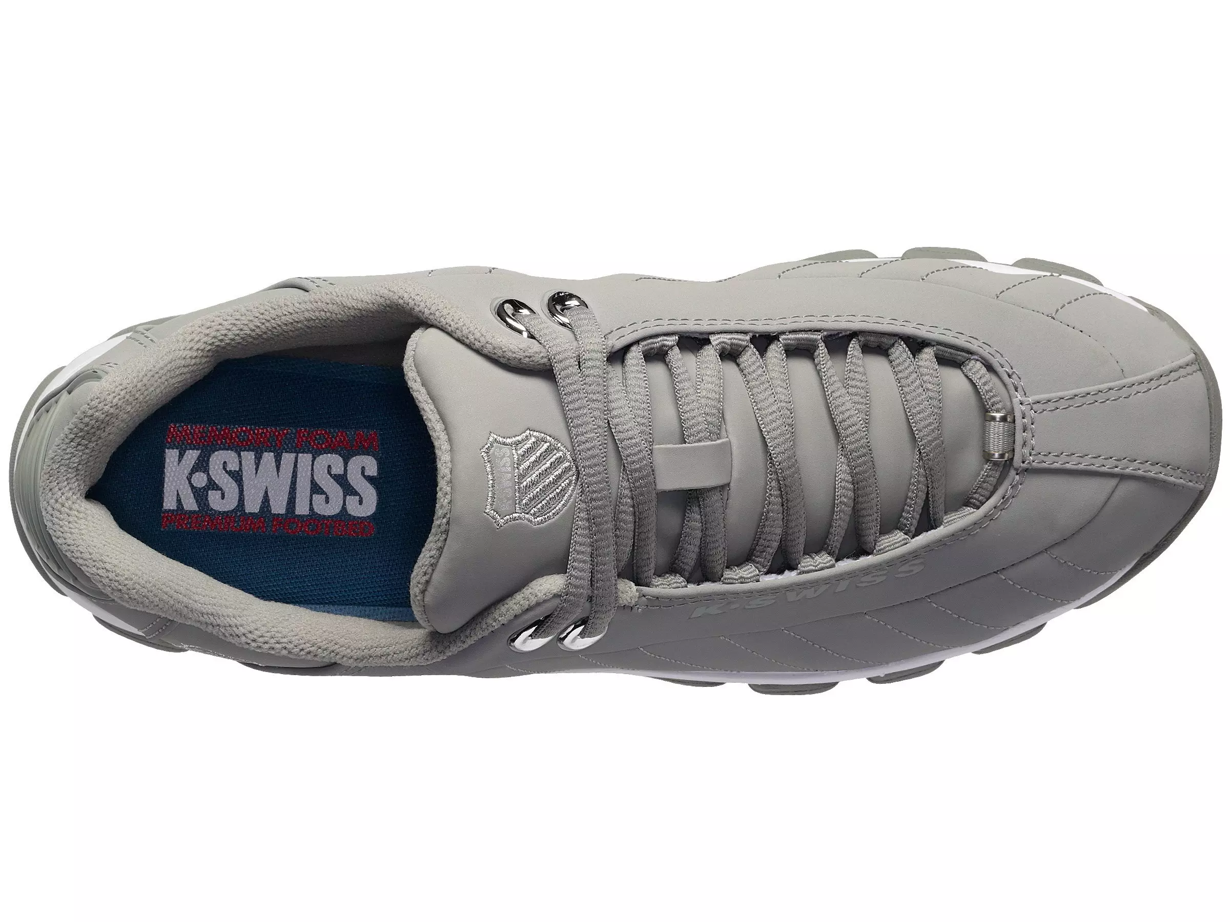 K-Swiss ST329 CMF "Neutral Grey/Silver" Men's Shoe - GREY/SILVER