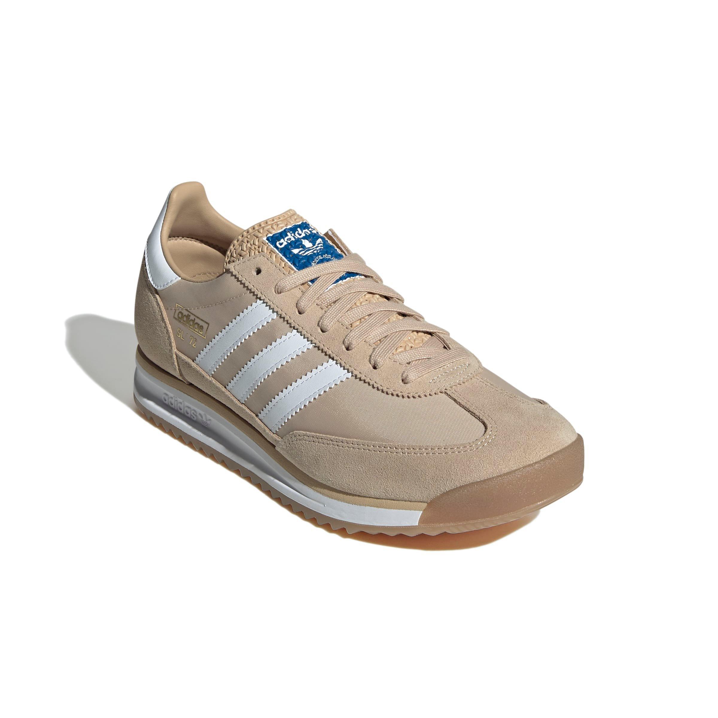 adidas Originals SL 72 RS "Magic Beige/Ftwr White/Bluebird" Men's Shoe - BEIGE/WHITE/BLUEBIRD Thumbnail View 3