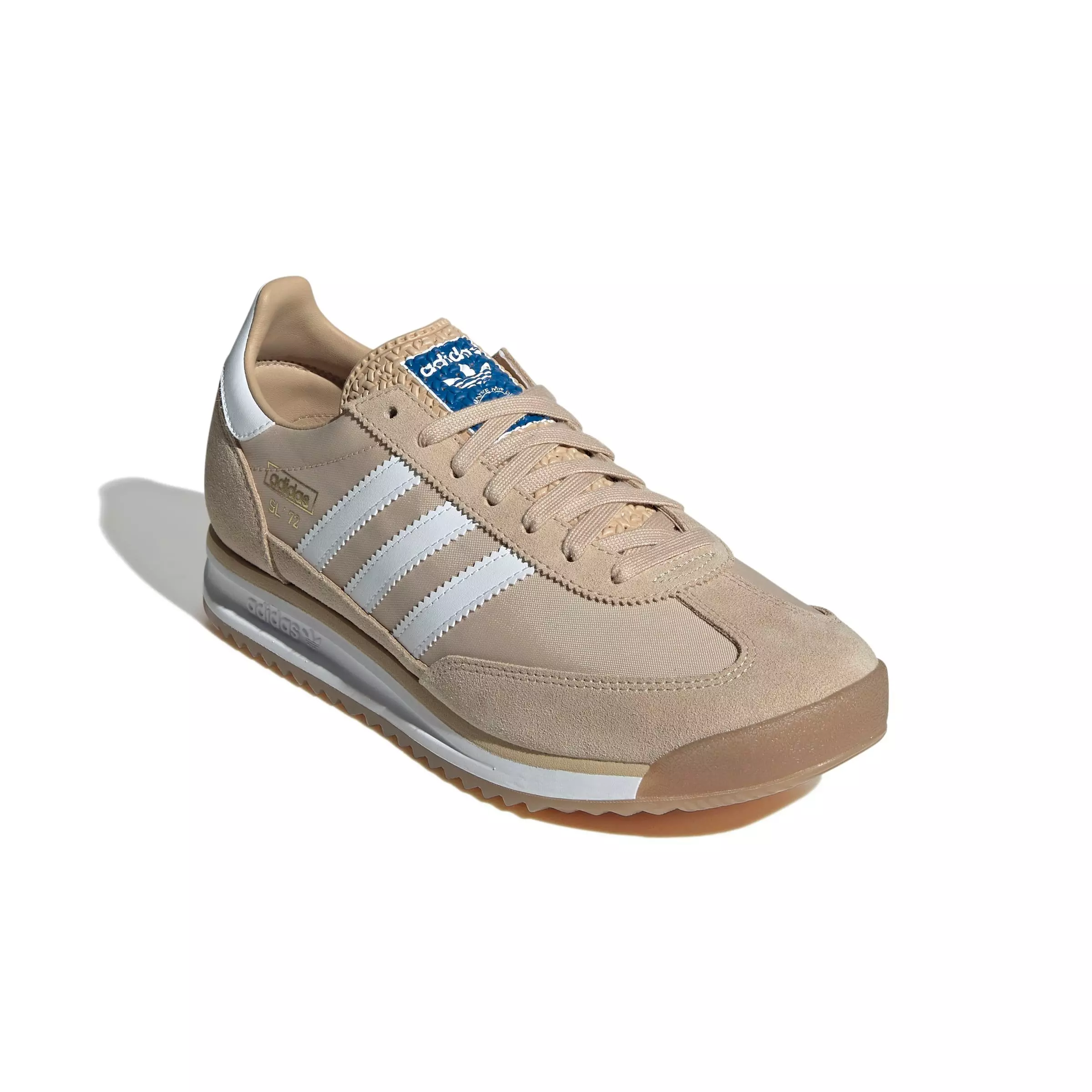 adidas Originals SL 72 RS "Magic Beige/Ftwr White/Bluebird" Men's Shoe - BEIGE/WHITE/BLUEBIRD