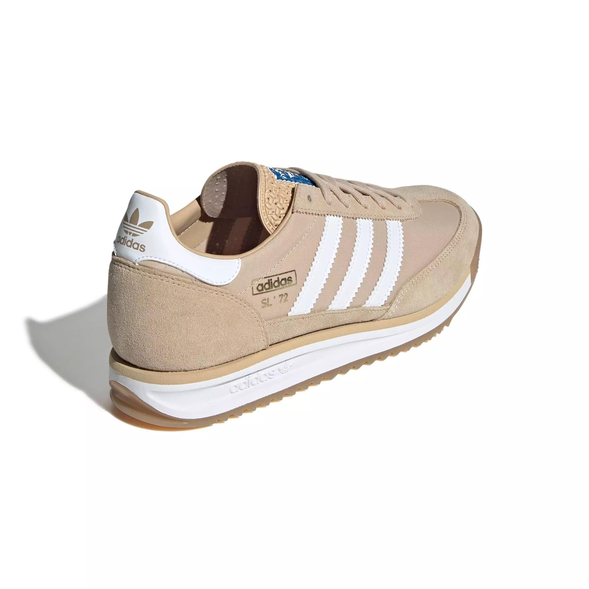 adidas Originals SL 72 RS "Magic Beige/Ftwr White/Bluebird" Men's Shoe - BEIGE/WHITE/BLUEBIRD