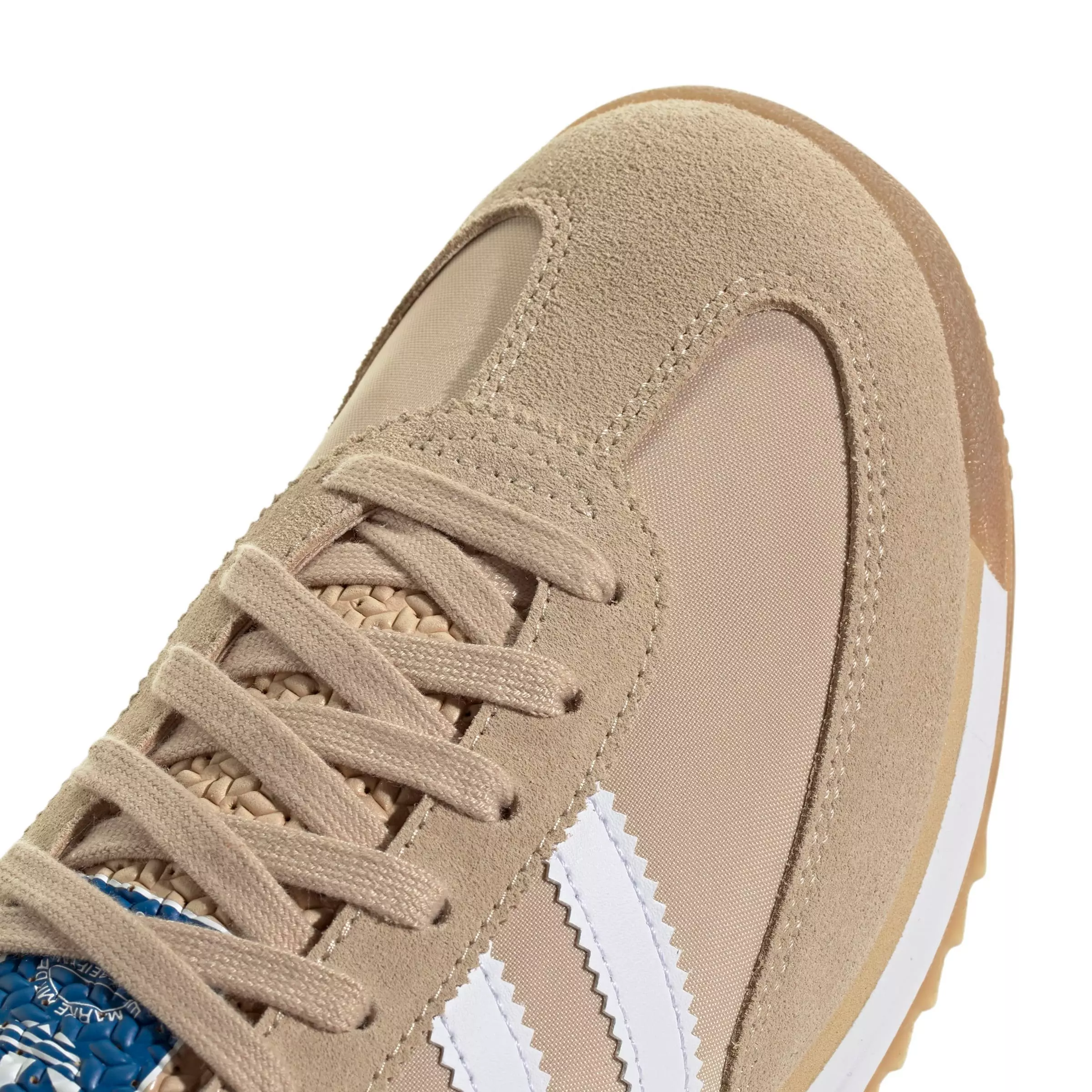 adidas Originals SL 72 RS "Magic Beige/Ftwr White/Bluebird" Men's Shoe - BEIGE/WHITE/BLUEBIRD