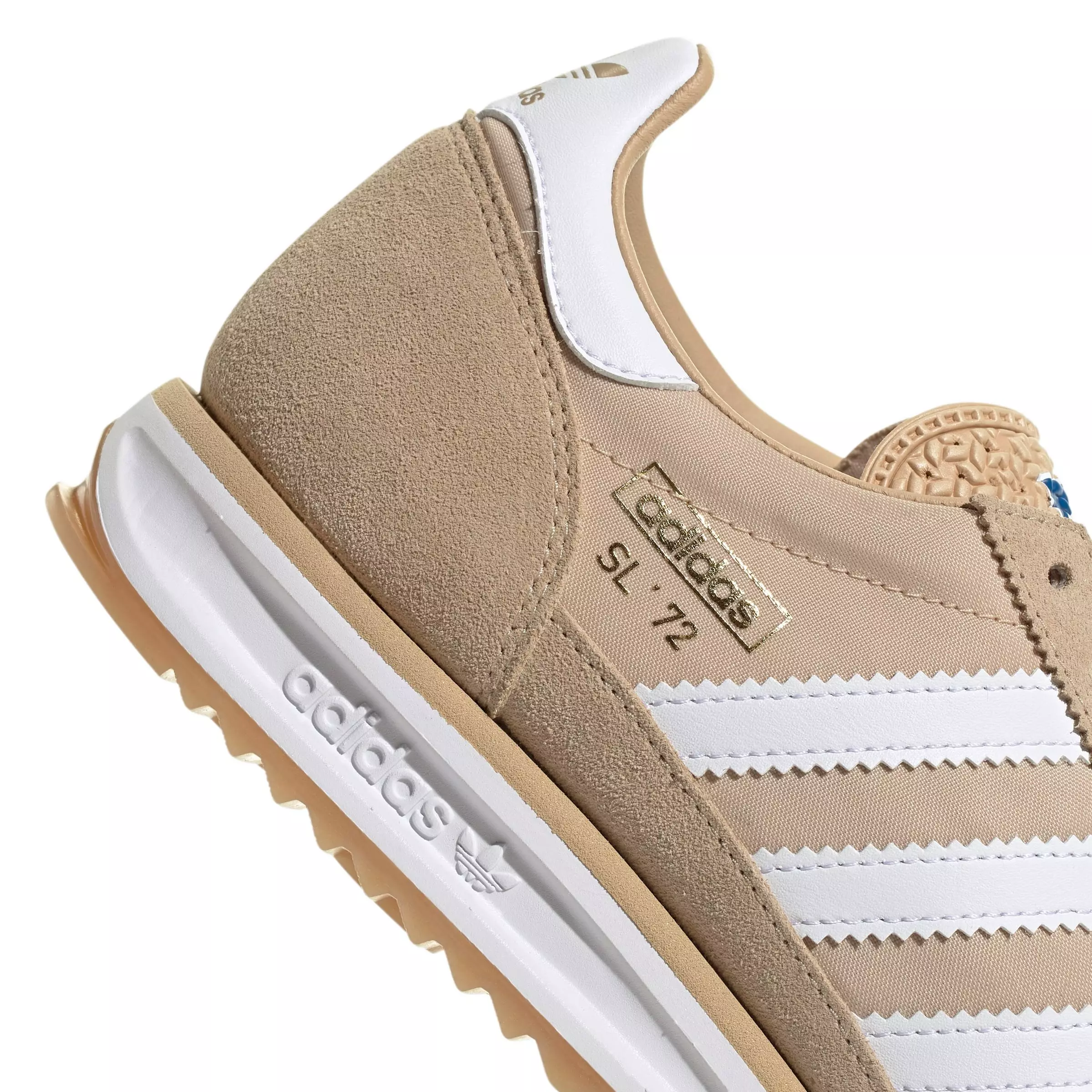 adidas Originals SL 72 RS "Magic Beige/Ftwr White/Bluebird" Men's Shoe - BEIGE/WHITE/BLUEBIRD