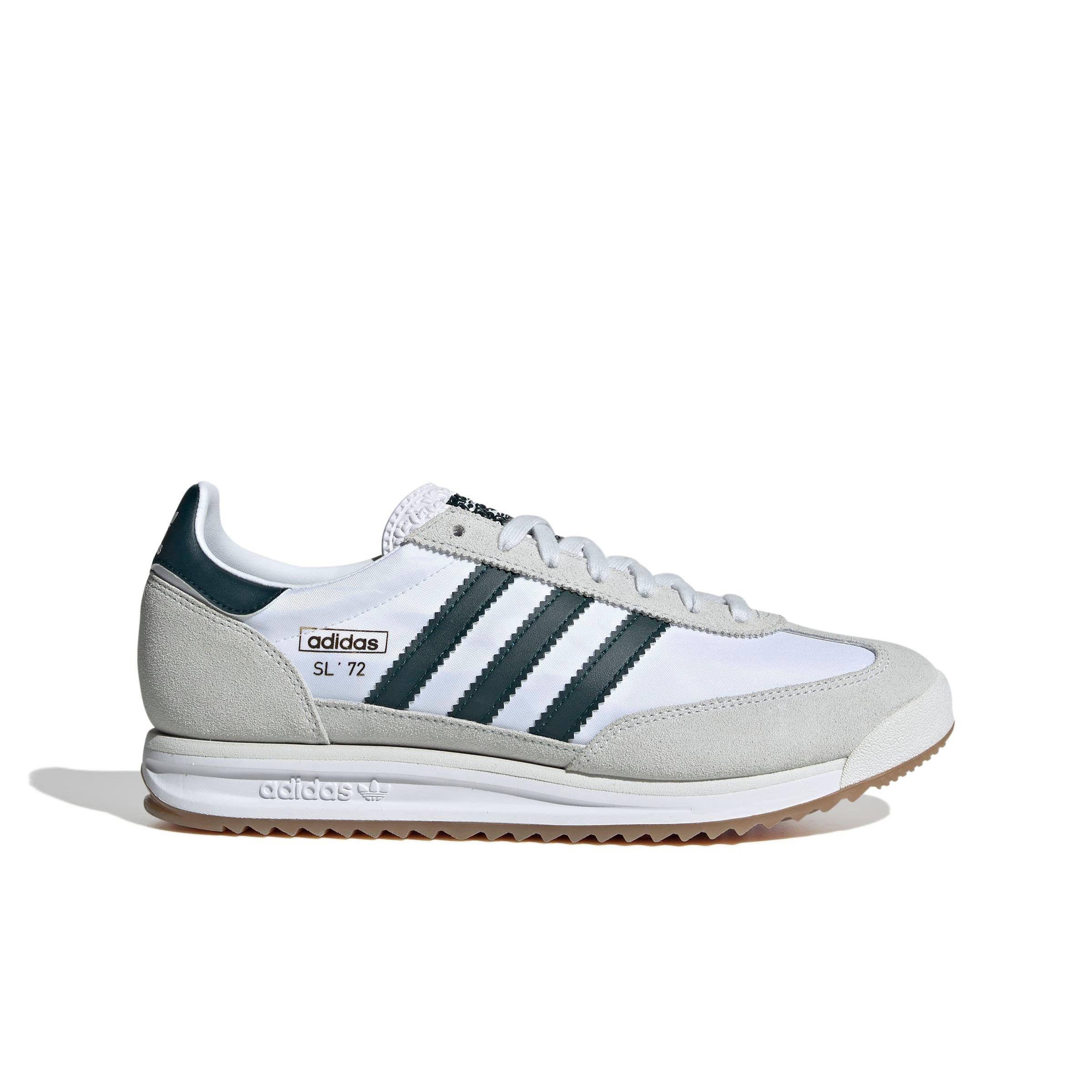 adidas Originals SL 72 RS "Ftwr White/Aurora Ivy/Crystal White" Men's Shoe - WHITE/IVY/WHITE Thumbnail View 1