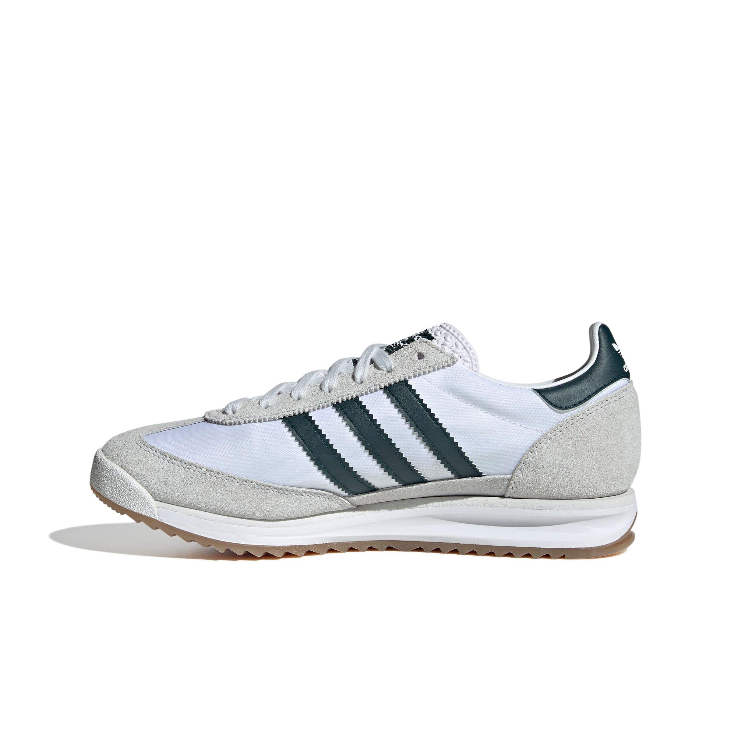 adidas Originals SL 72 RS "Ftwr White/Aurora Ivy/Crystal White" Men's Shoe - WHITE/IVY/WHITE Thumbnail View 2