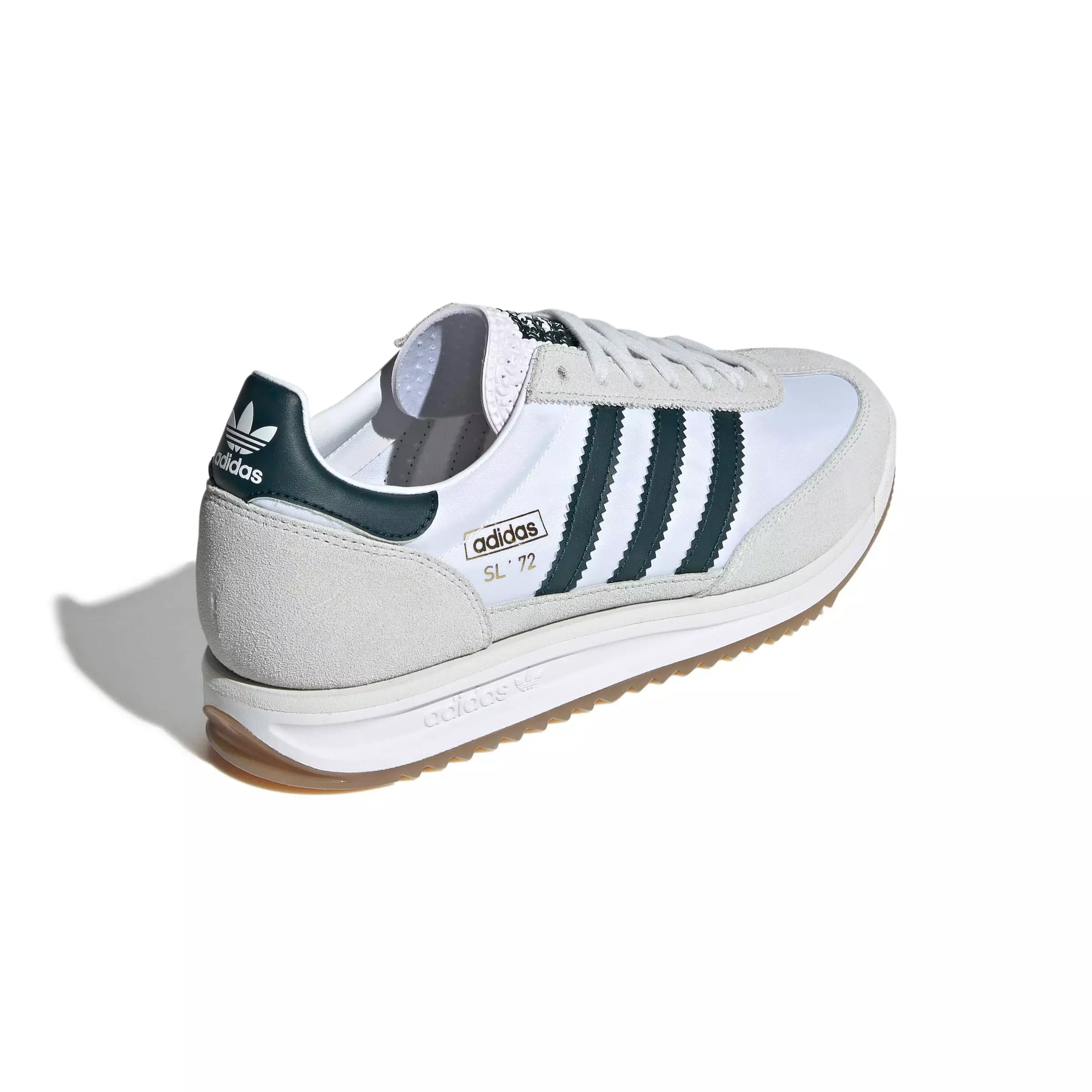 adidas Originals SL 72 RS "Ftwr White/Aurora Ivy/Crystal White" Men's Shoe - WHITE/IVY/WHITE