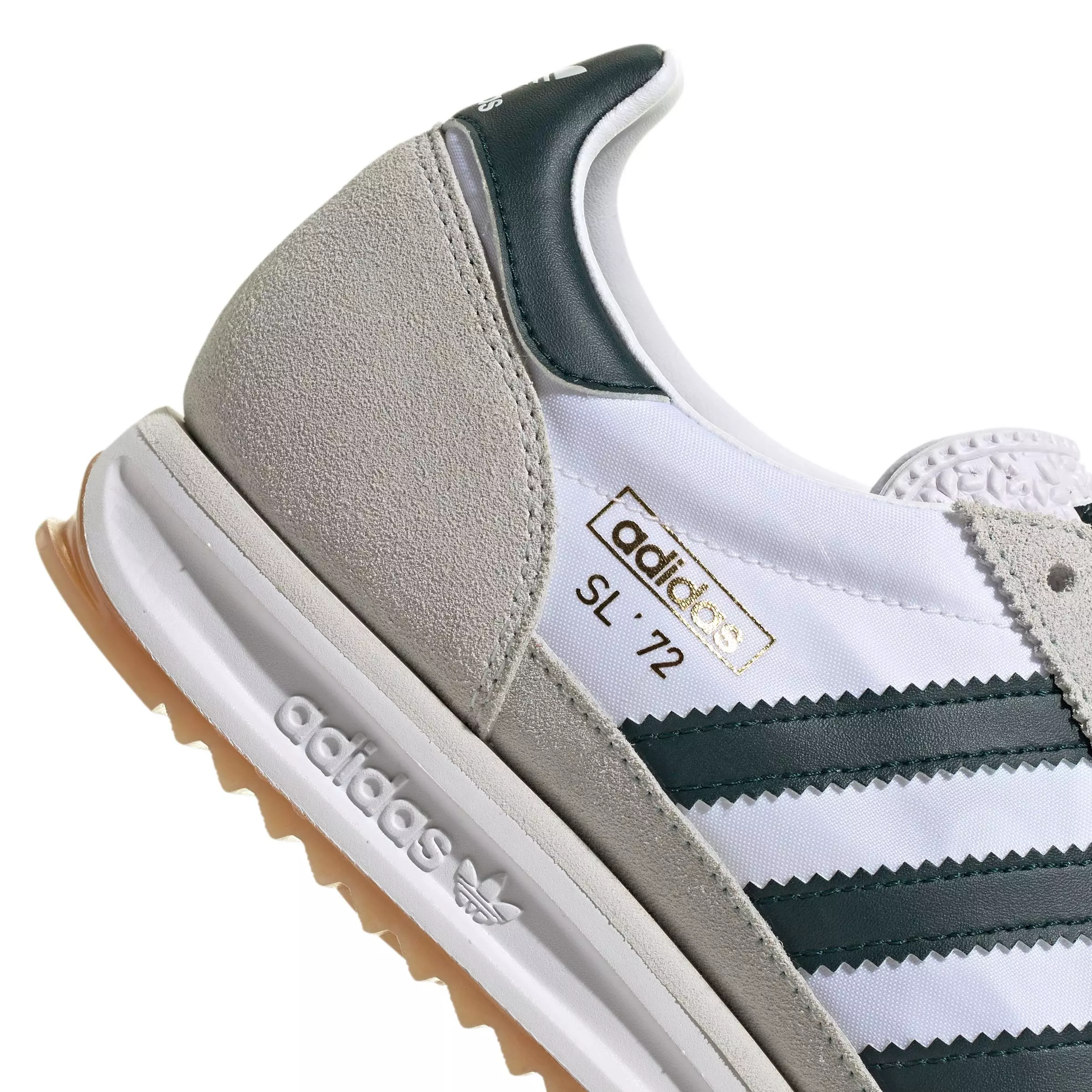 adidas Originals SL 72 RS "Ftwr White/Aurora Ivy/Crystal White" Men's Shoe - WHITE/IVY/WHITE