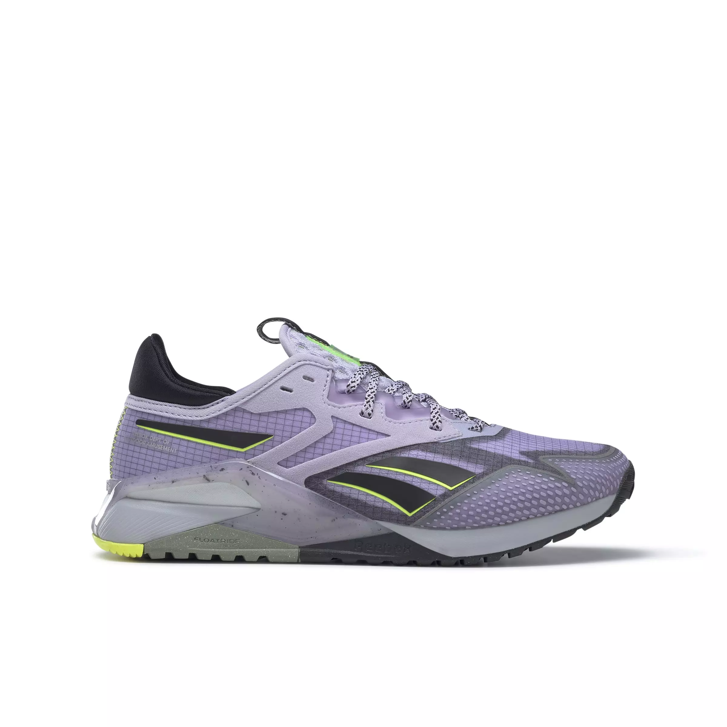 Reebok Nano X2 TR Adventure "Purple Oasis/Har Green/Core Black" Women's Training Shoe - PURPLE/GREEN/BLACK