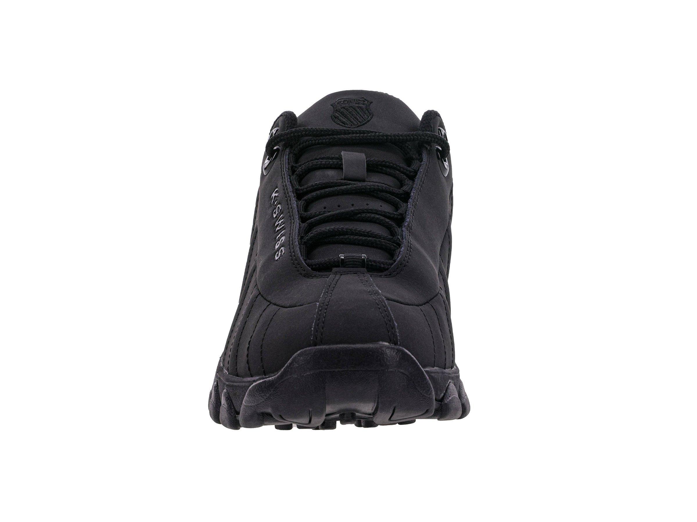 K-Swiss ST329 CMF "Black/Black" Men's Wide Shoe - BLACK/BLACK Thumbnail View 4