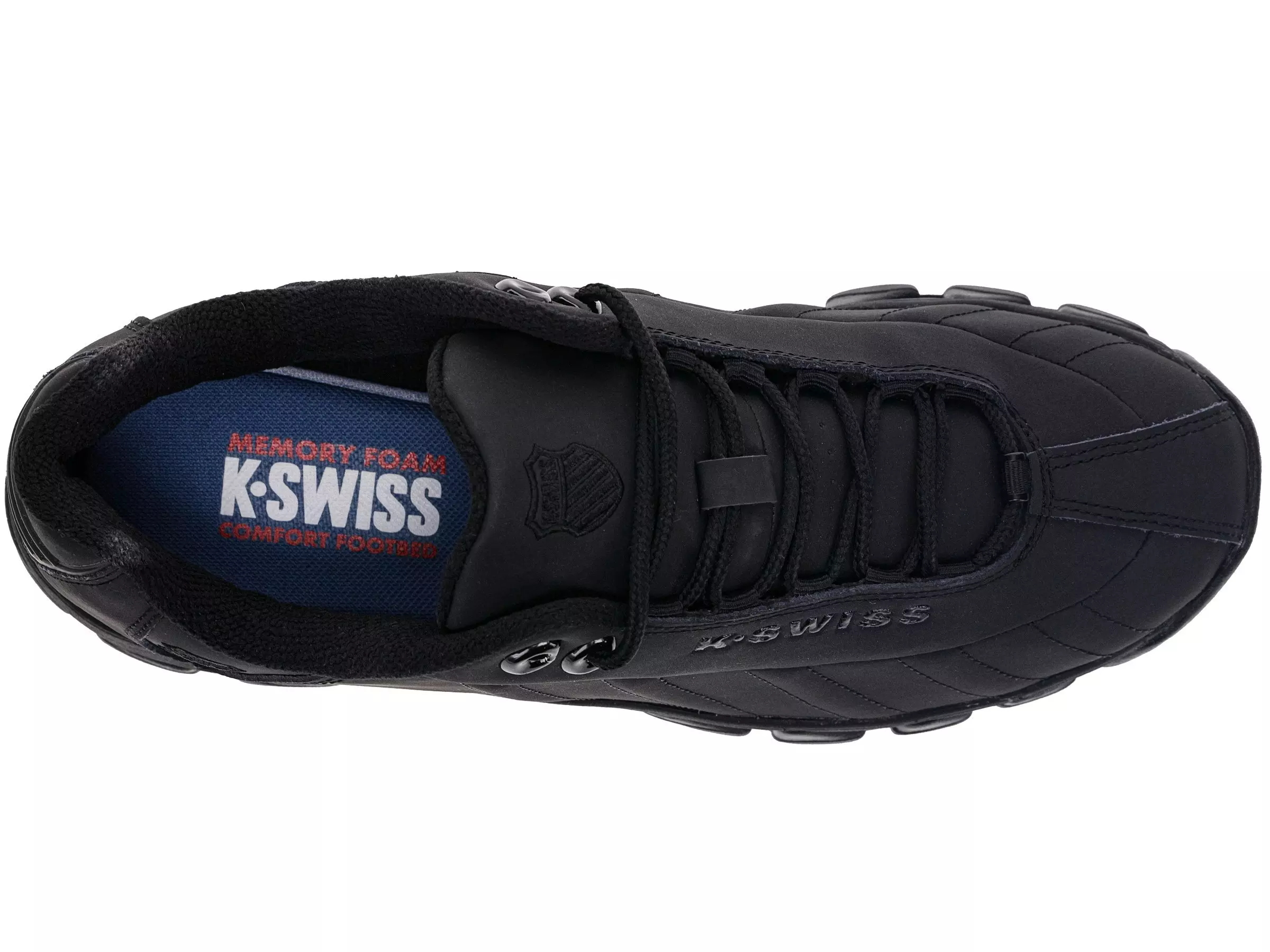 K-Swiss ST329 CMF "Black/Black" Men's Wide Shoe - BLACK/BLACK
