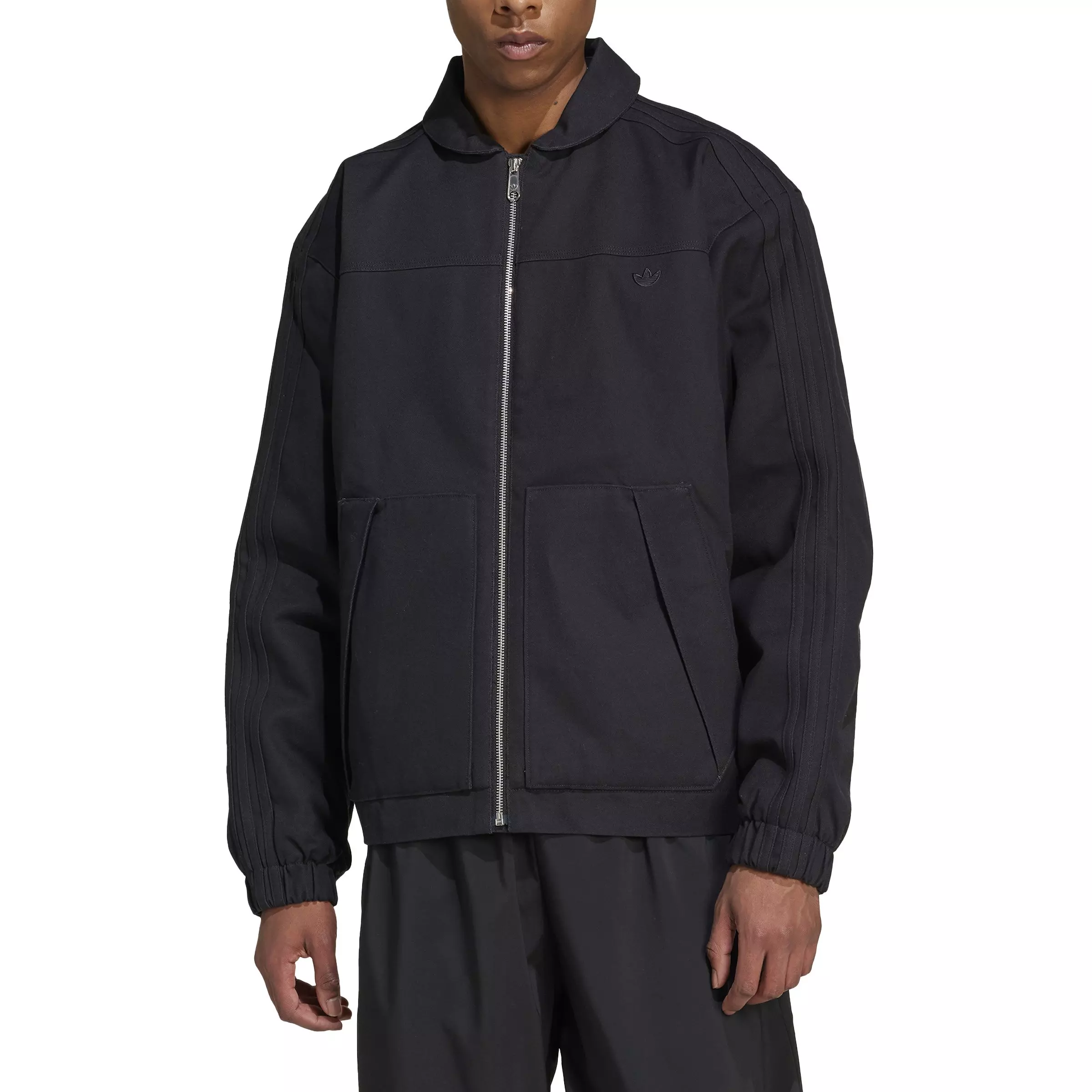 adidas Oriignals Men's Premium Essentials Padded Jacket -Black - BLACK