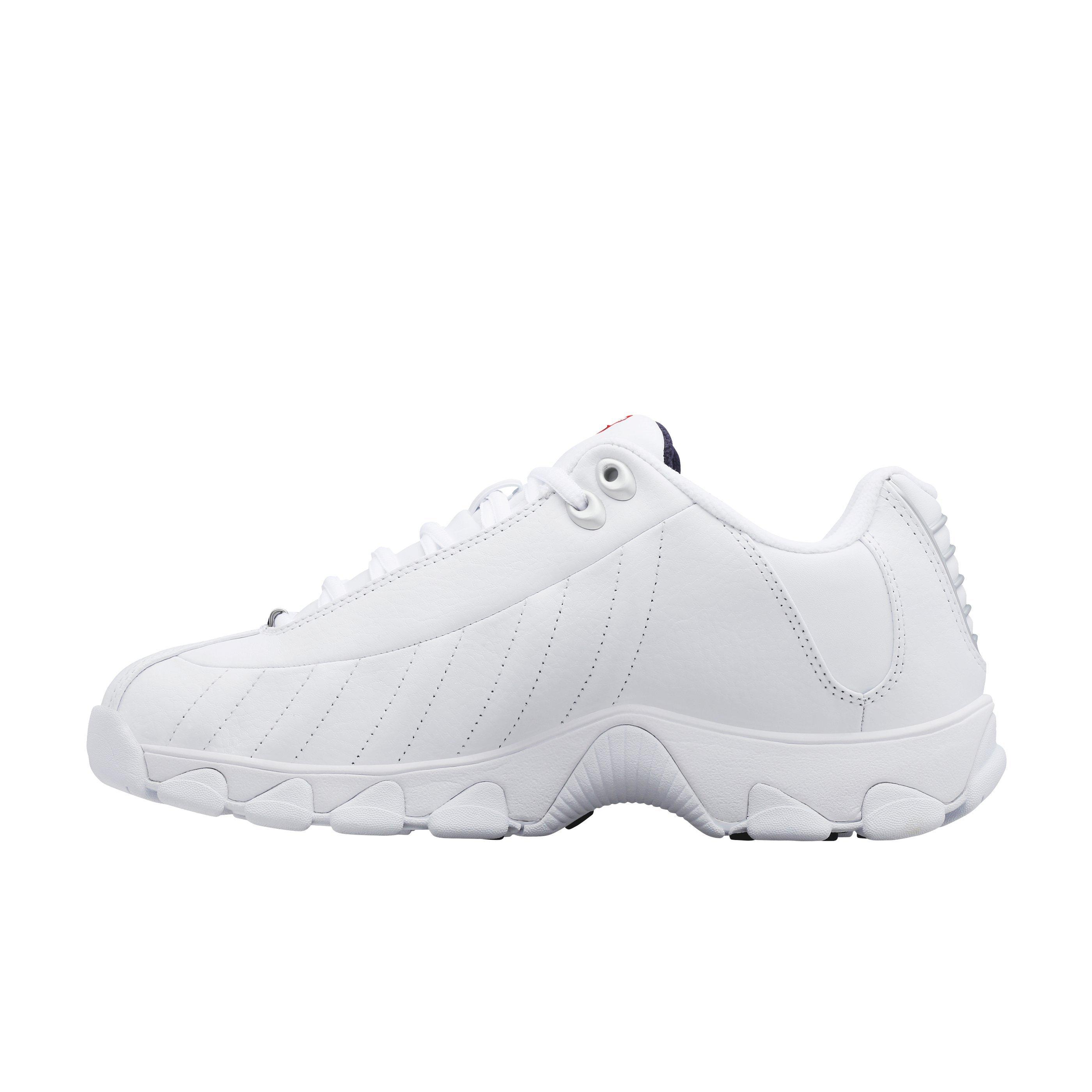 K-Swiss ST329 CMF "White/Navy/Red" Men's Shoe - WHITE/NAVY/RED Thumbnail View 2