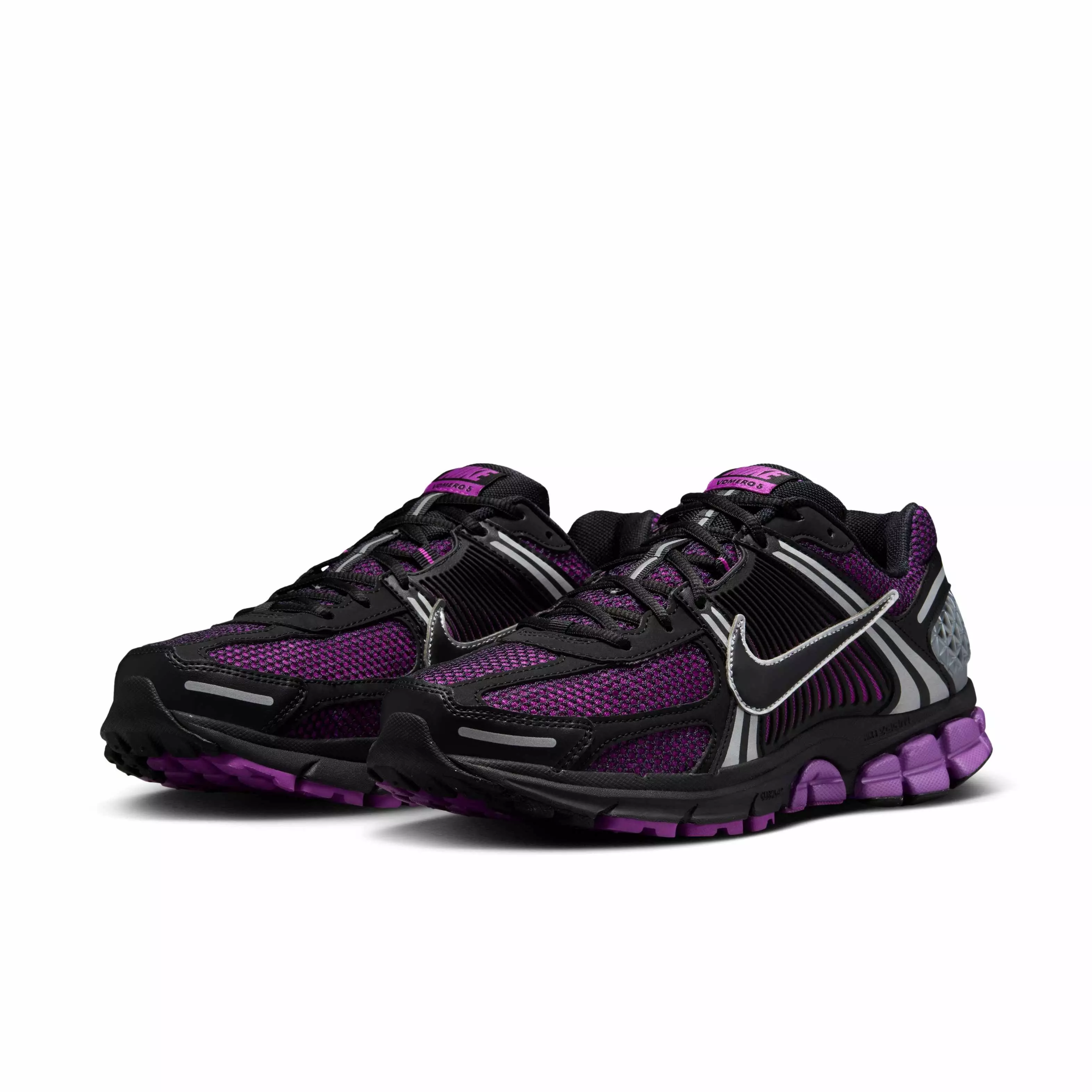 Nike Zoom Vomero 5 "Vivid Purple/Metallic Silver/Black" Men's Shoe - PURPLE/SILVER/BLACK