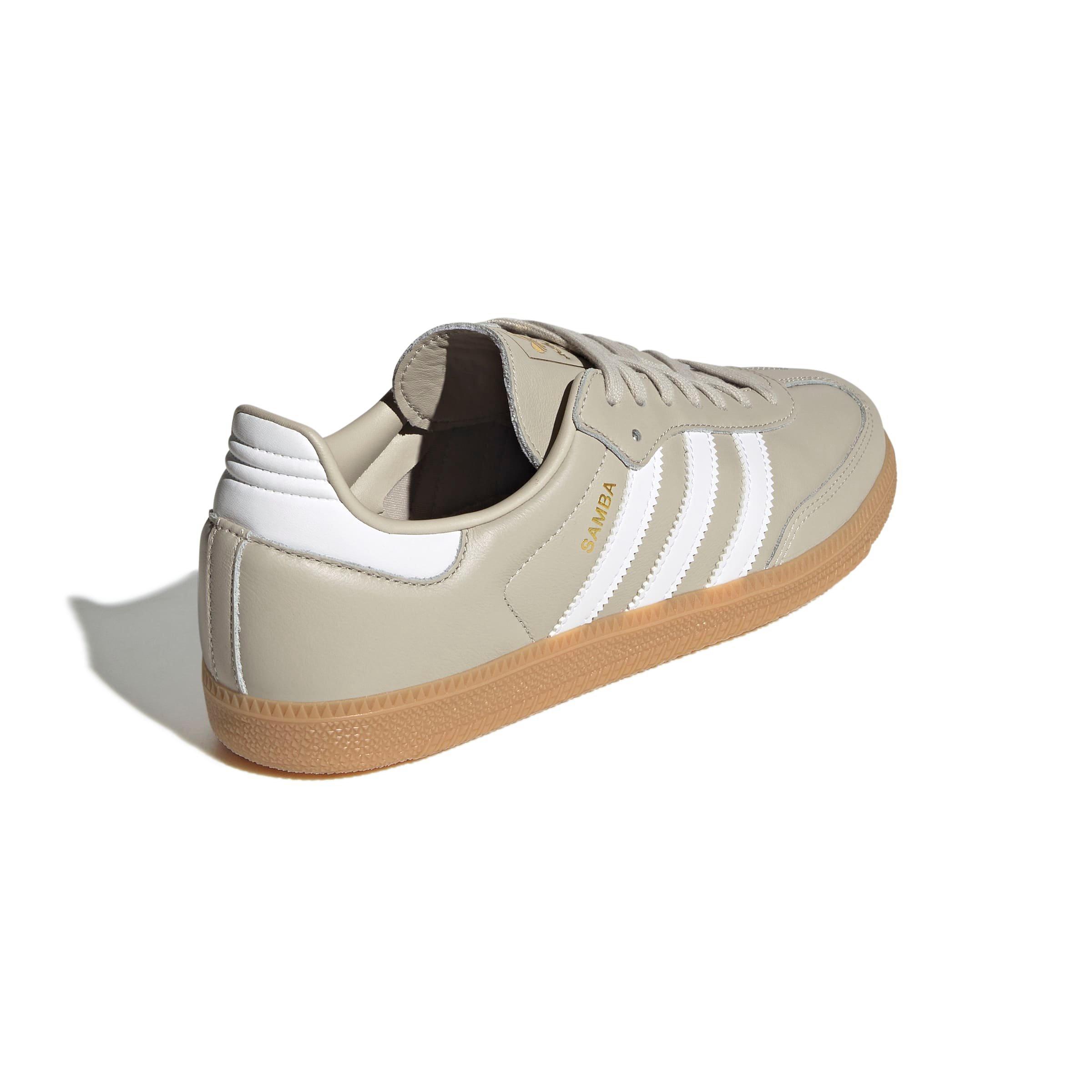 adidas Originals Samba OG "Wonder Alumina/Ftwr White/Gum 3" Men's Shoe - ALUMINA/WHITE/GUM Thumbnail View 4