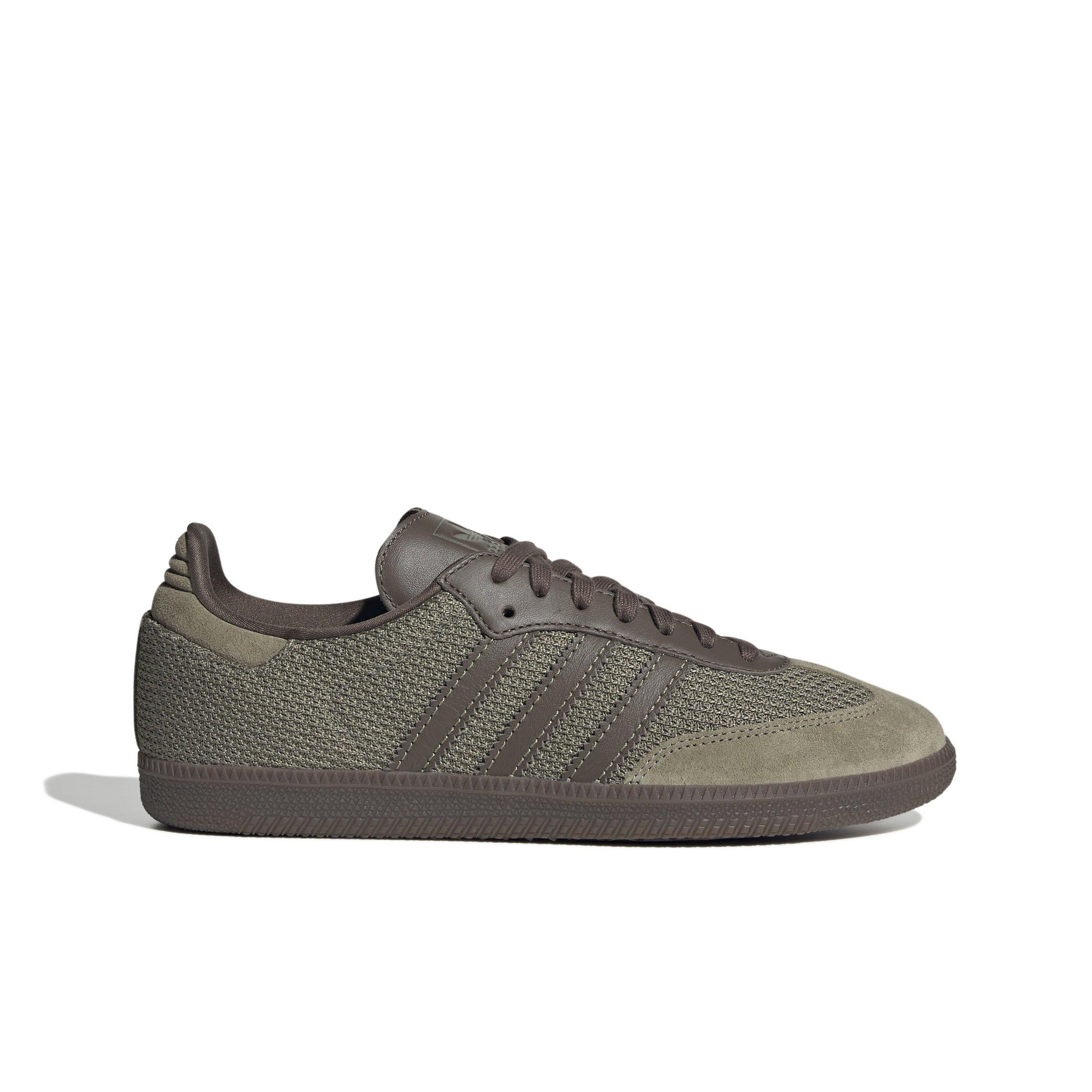 adidas Originals Samba OG "Orbit Green/Cargo Brown/Gum 5" Men's Shoe - GREEN/BROWN/GUM Thumbnail View 1