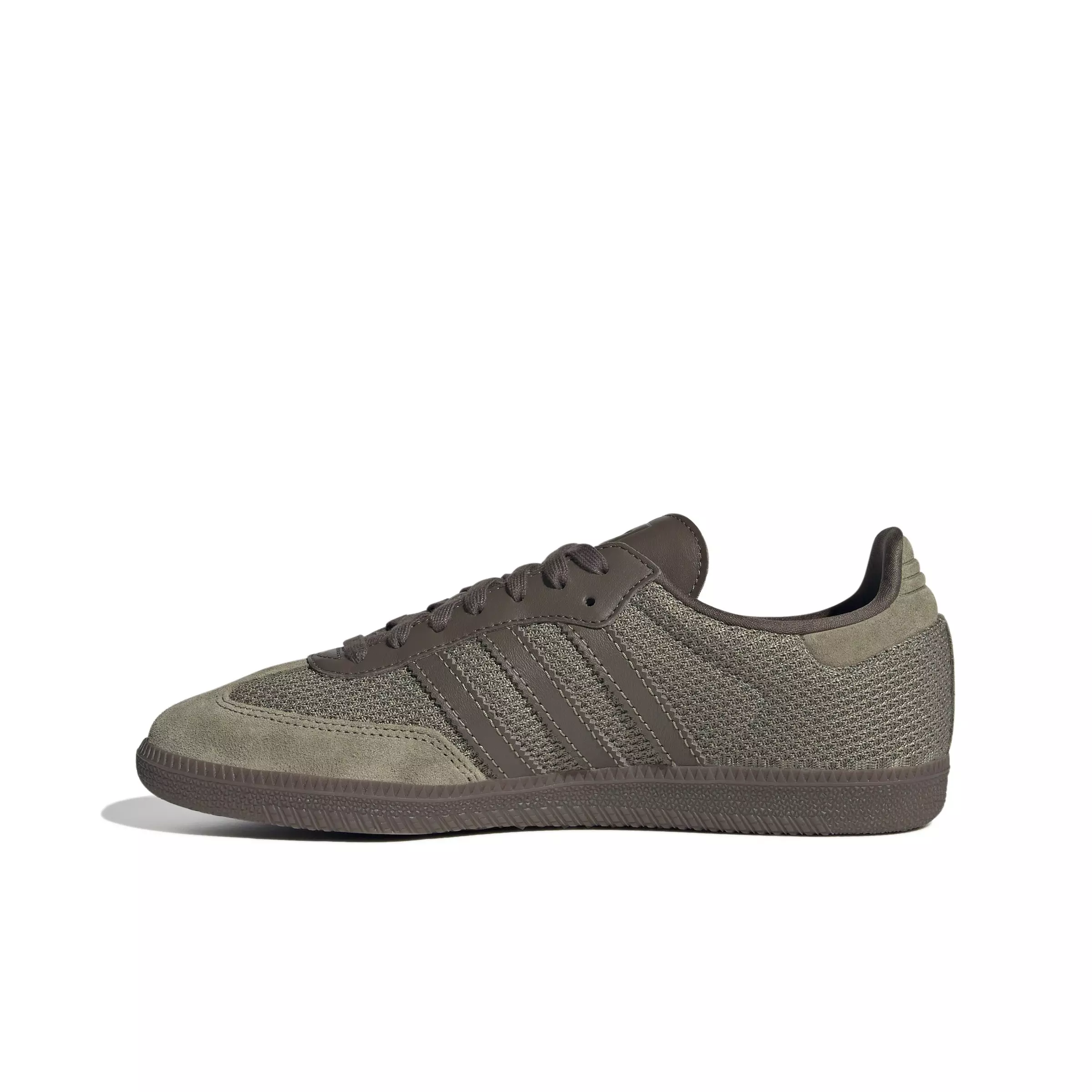 adidas Originals Samba OG "Orbit Green/Cargo Brown/Gum 5" Men's Shoe - GREEN/BROWN/GUM