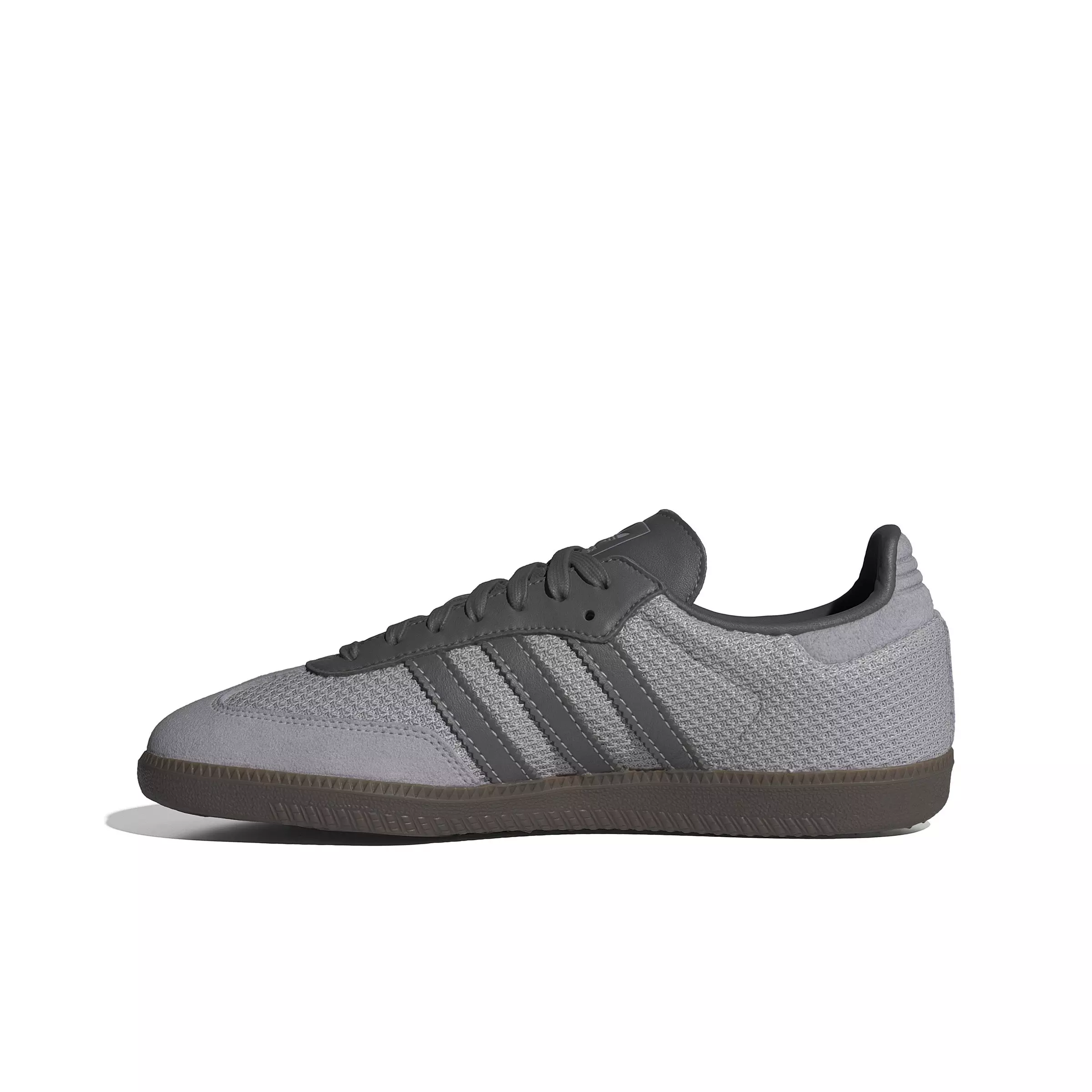 adidas Originals Samba OG "Glory Grey/Charcoal/Gum 5" Men's Shoe - GREY/CHARCOAL/GUM
