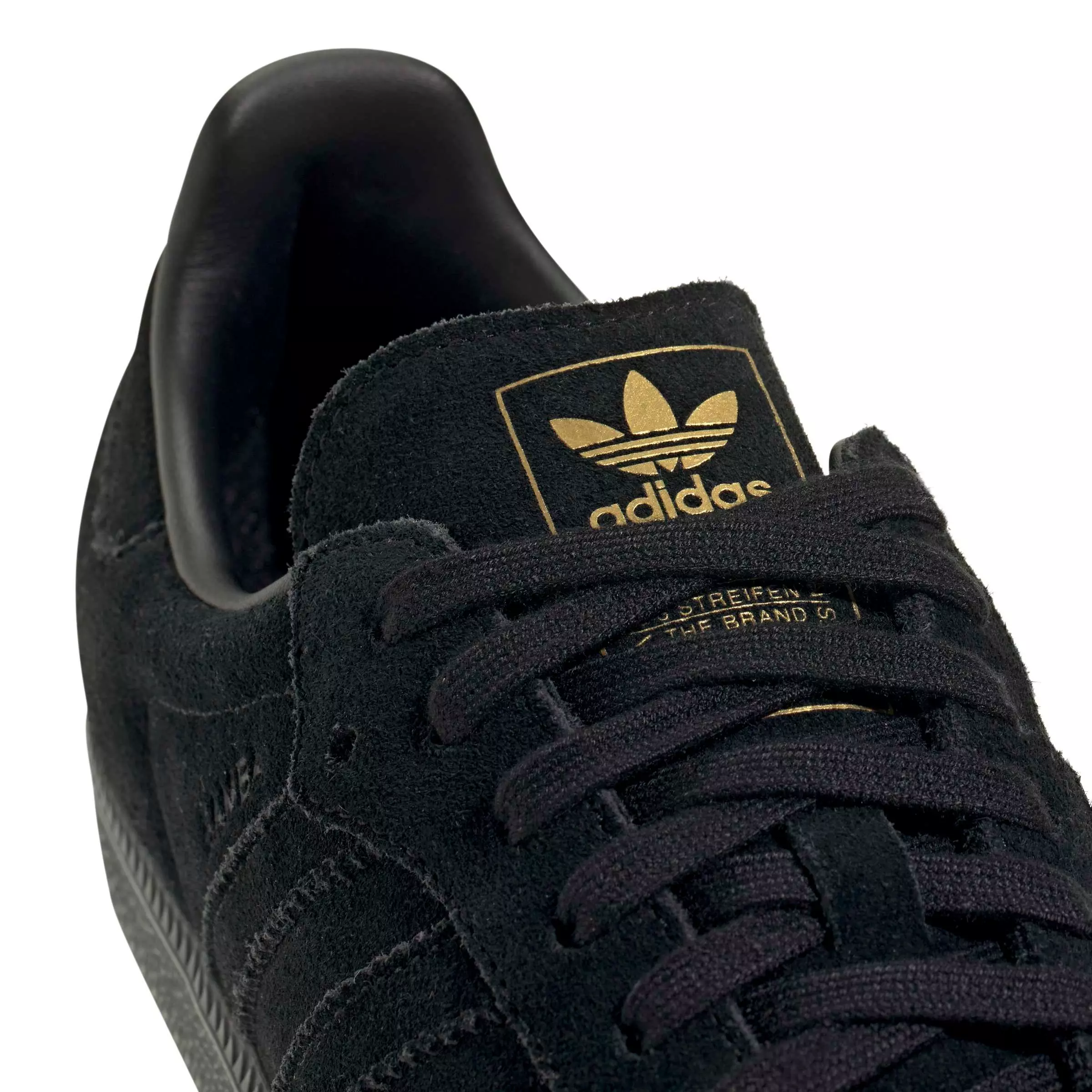 adidas Originals Samba OG "Core Black/Grey Three/Gold Metallic" Men's Shoe - BLACK/GREY/GOLD