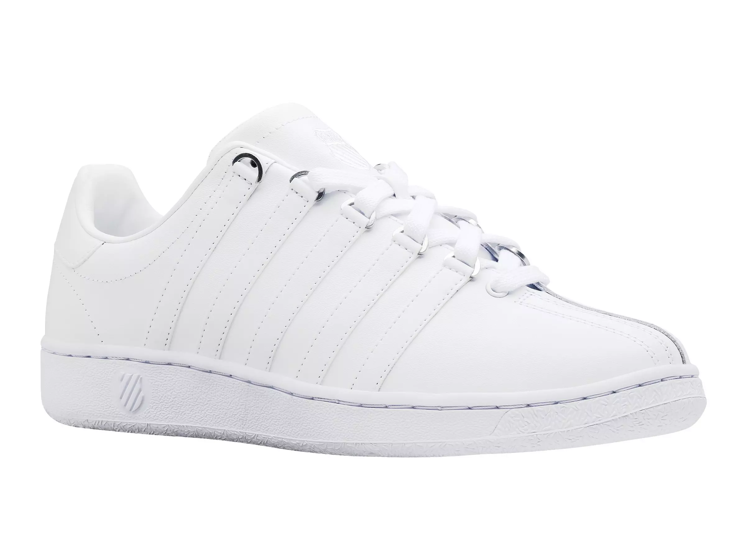 K-Swiss Classic VN "White/White" Men's Shoe - WHITE/WHITE