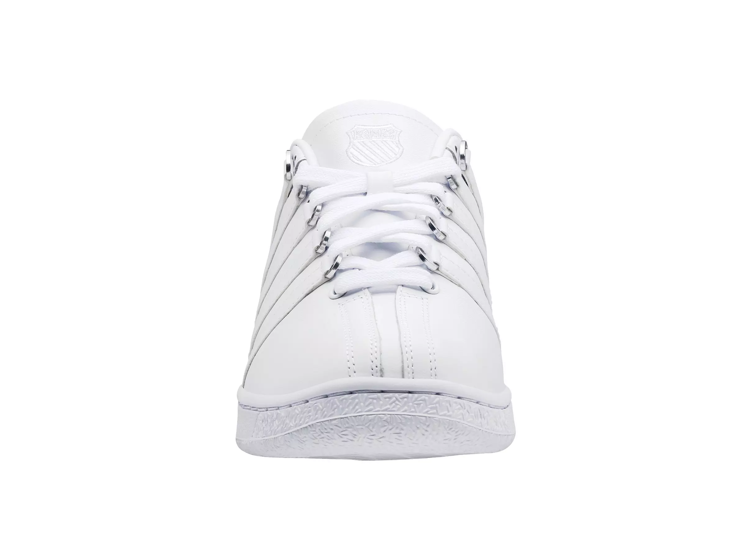 K-Swiss Classic VN "White/White" Men's Shoe - WHITE/WHITE