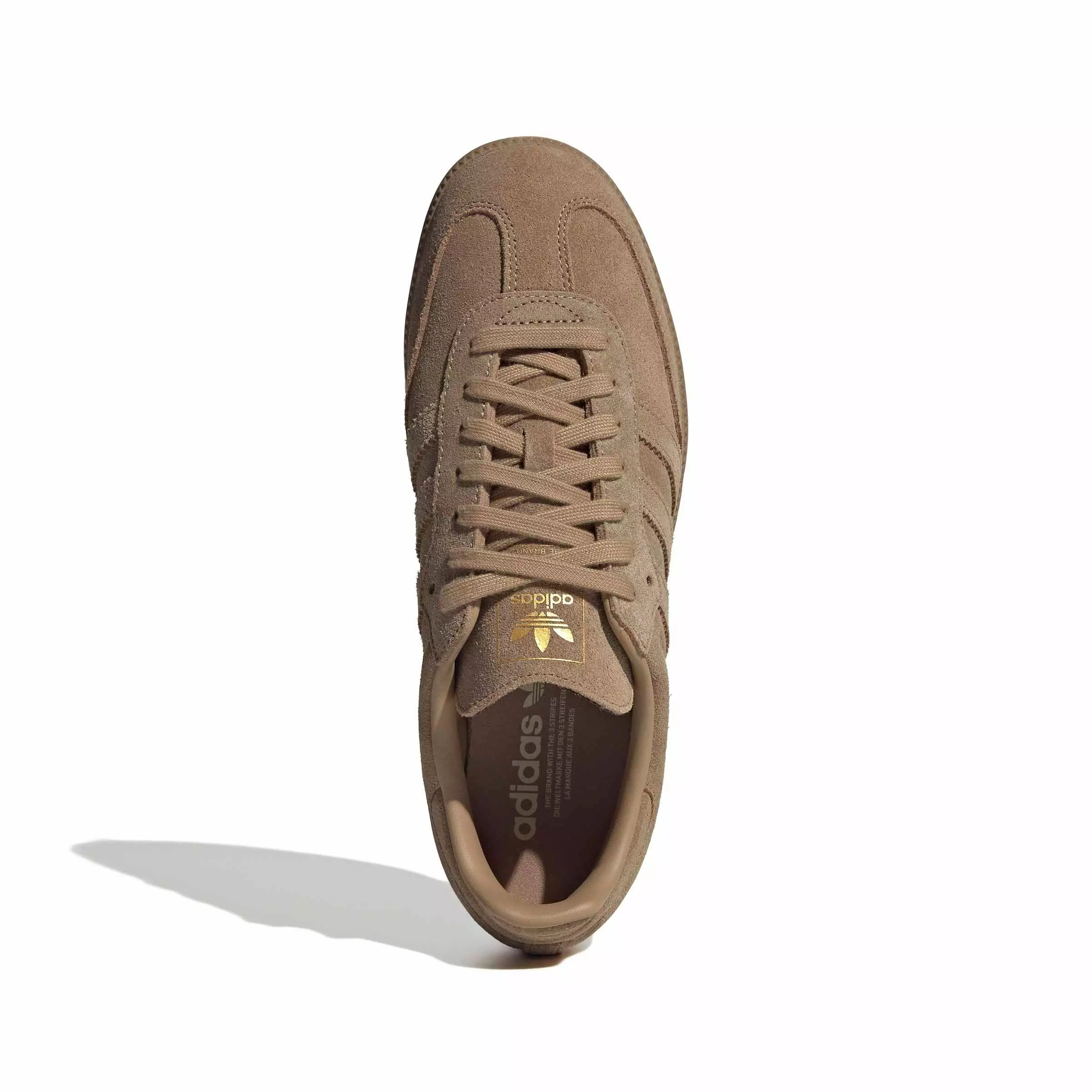 adidas Originals Samba OG "Cardboard/Sand Strata/Gold Metallic" Men's Shoe - CARDDBOARD/SAND/GOLD