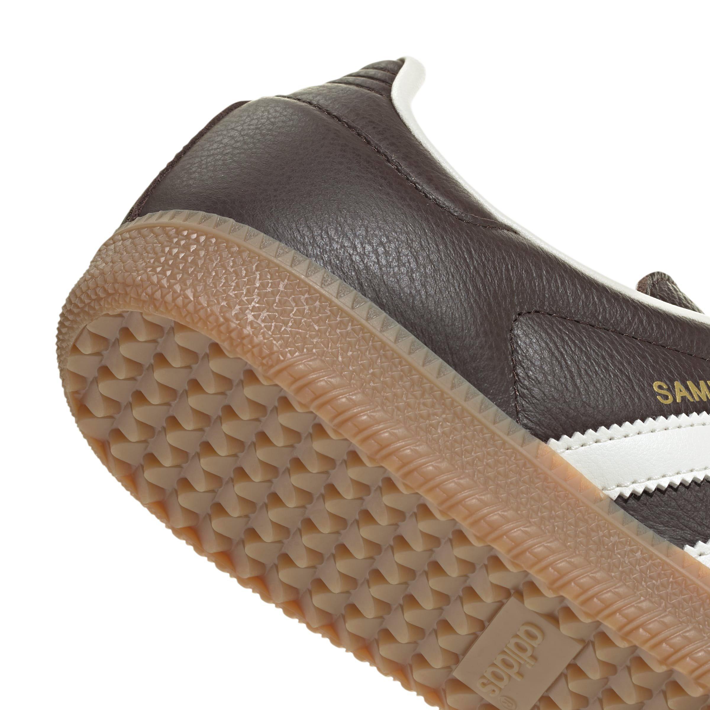 adidas Originals Samba OG "Dark Brown/Off White/Gum 4" Men's Shoe - DK BROWN/OFF WHITE/GUM Thumbnail View 6