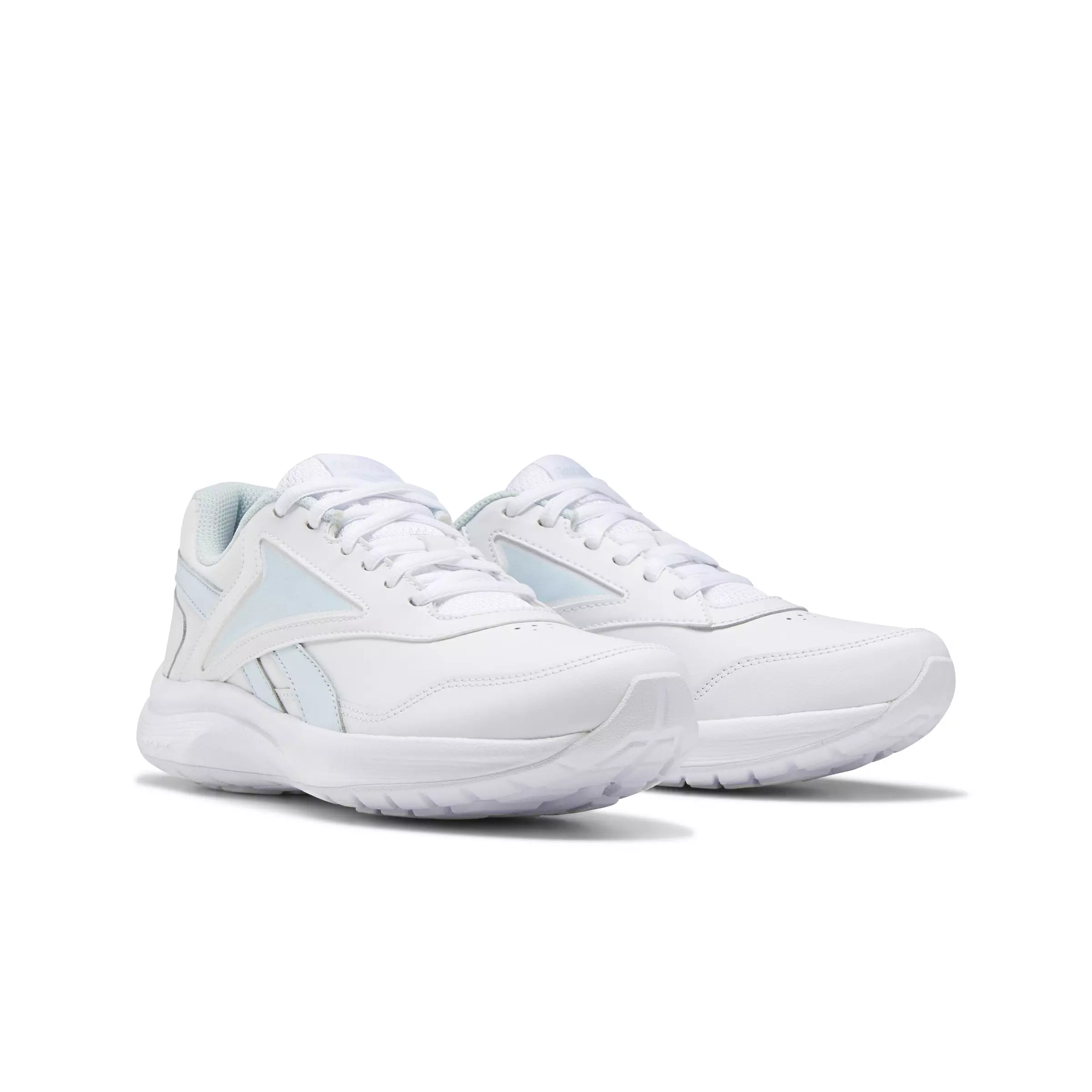 Reebok Walk Ultra 7 DMX MAX "White/Glass Blue/Collegiate Royal" Women's Shoe - WHITE/BLUE