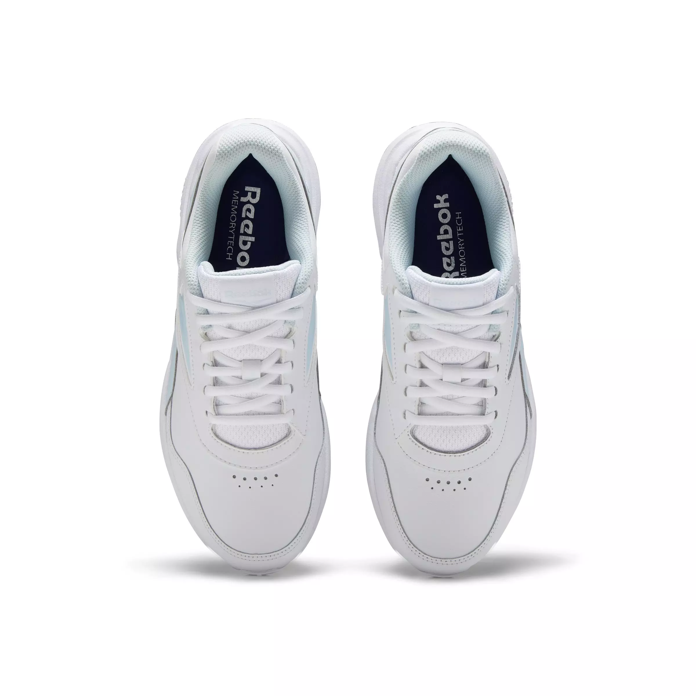 Reebok Walk Ultra 7 DMX MAX "White/Glass Blue/Collegiate Royal" Women's Shoe - WHITE/BLUE