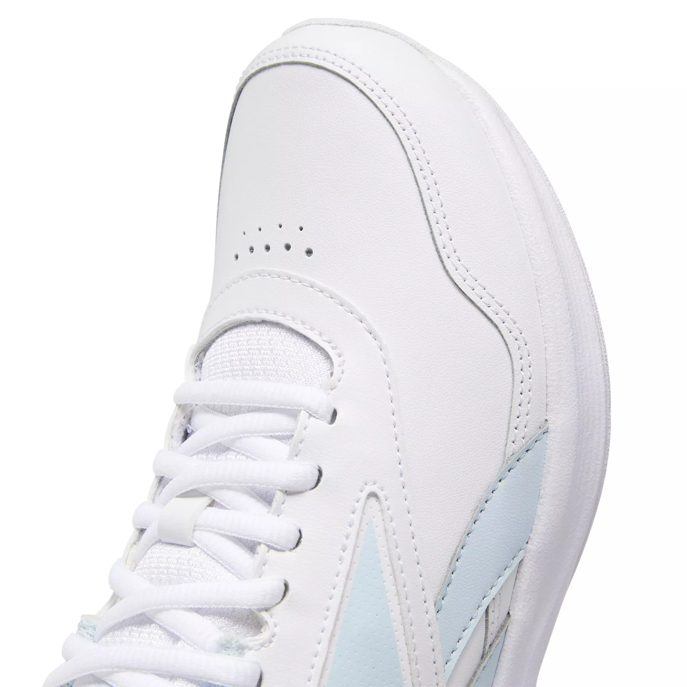 Reebok Walk Ultra 7 DMX MAX "White/Glass Blue/Collegiate Royal" Women's Shoe - WHITE/BLUE