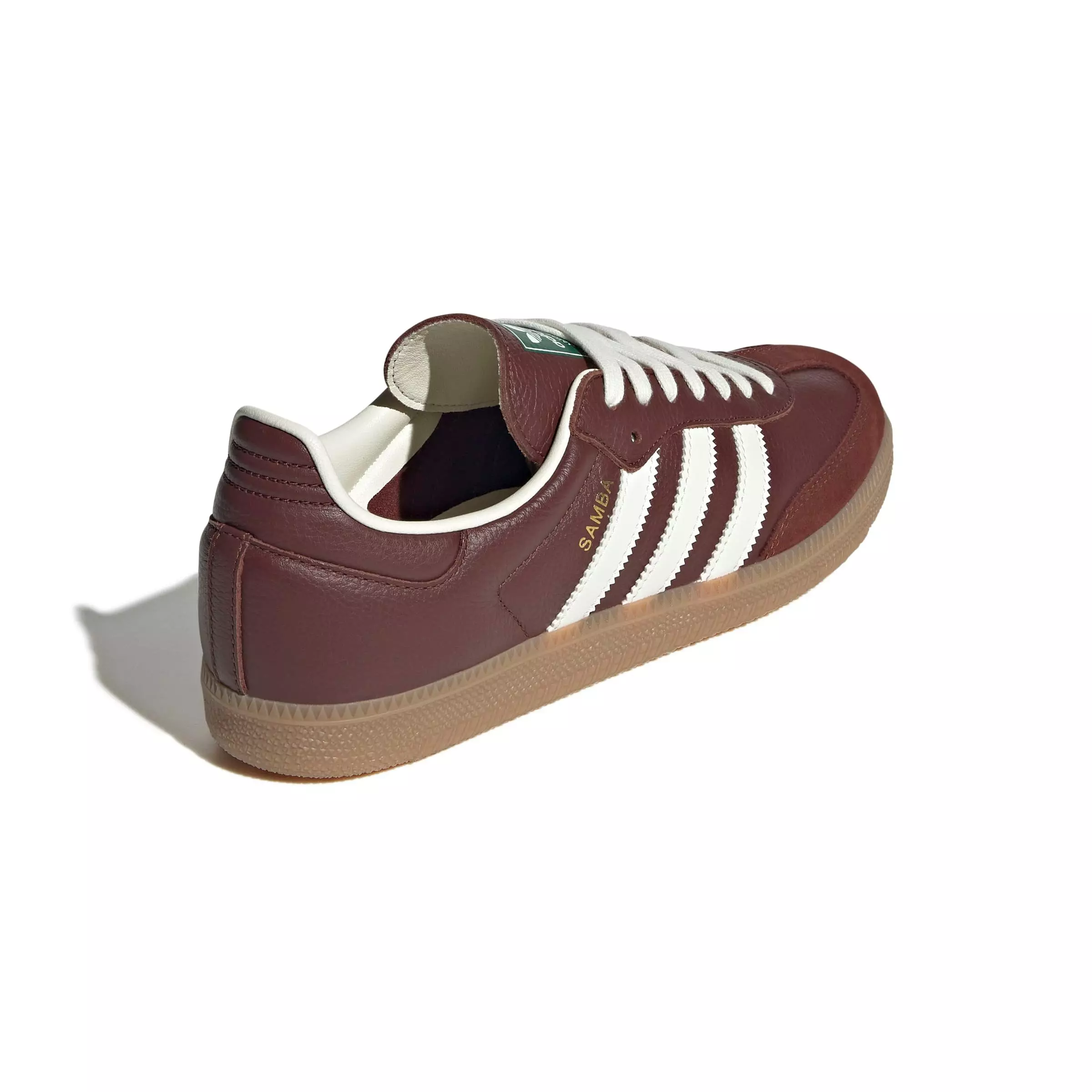 adidas Originals Samba OG "Fox Brown/Off White/Gum 4" Men's Shoe - BROWN/OFF WHITE/GUM