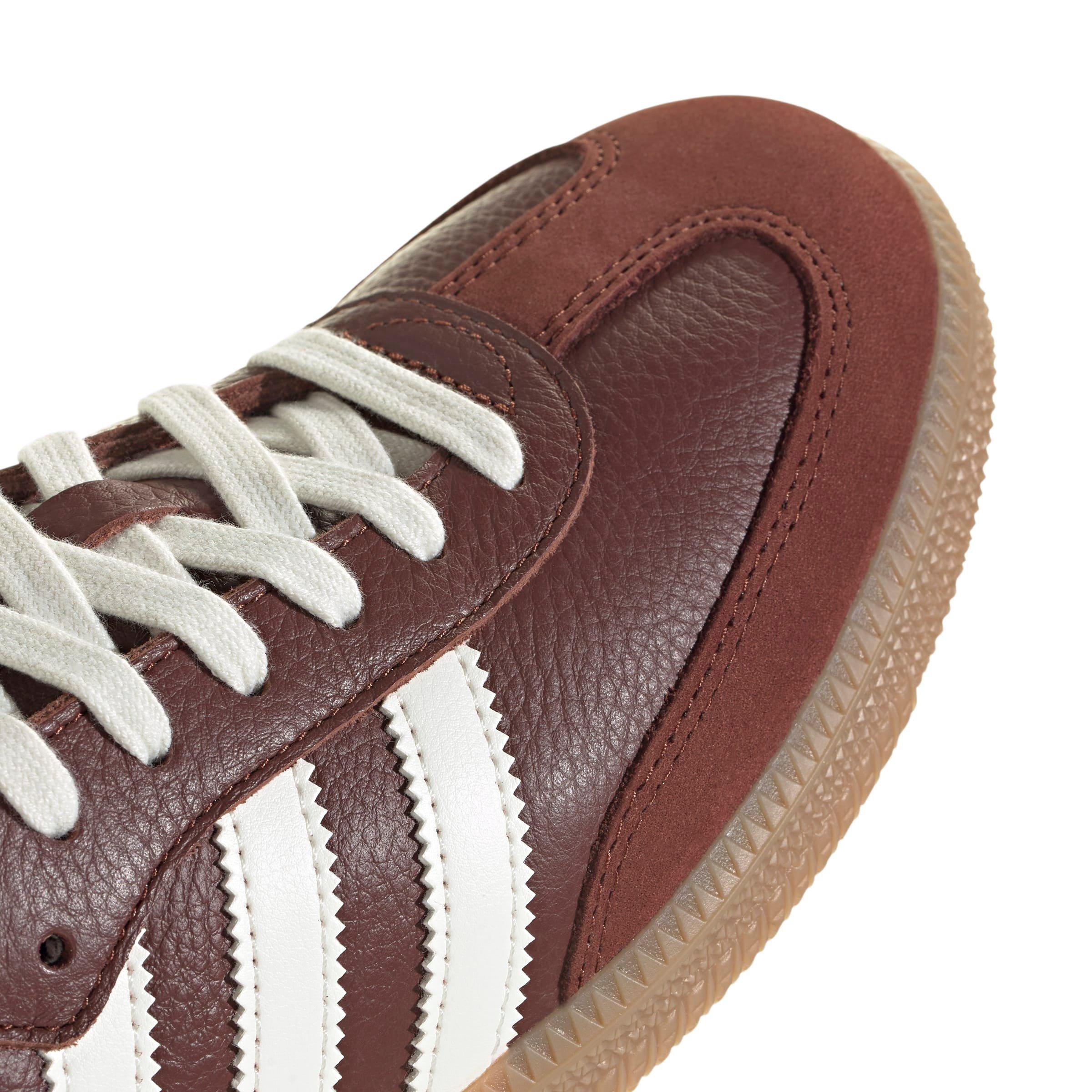adidas Originals Samba OG "Fox Brown/Off White/Gum 4" Men's Shoe - BROWN/OFF WHITE/GUM Thumbnail View 5