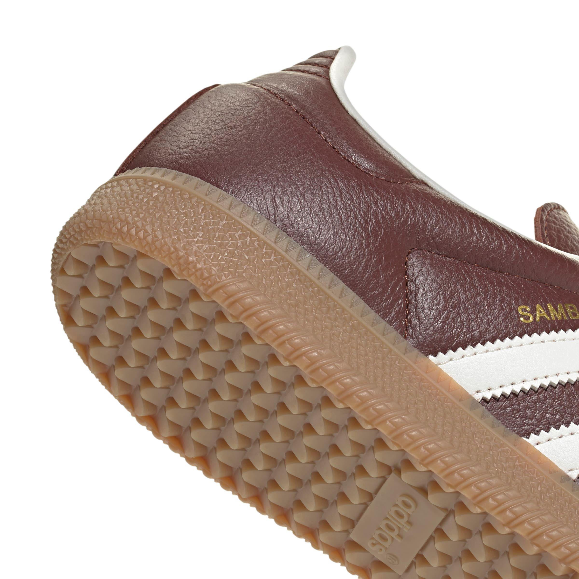 adidas Originals Samba OG "Fox Brown/Off White/Gum 4" Men's Shoe - BROWN/OFF WHITE/GUM Thumbnail View 6