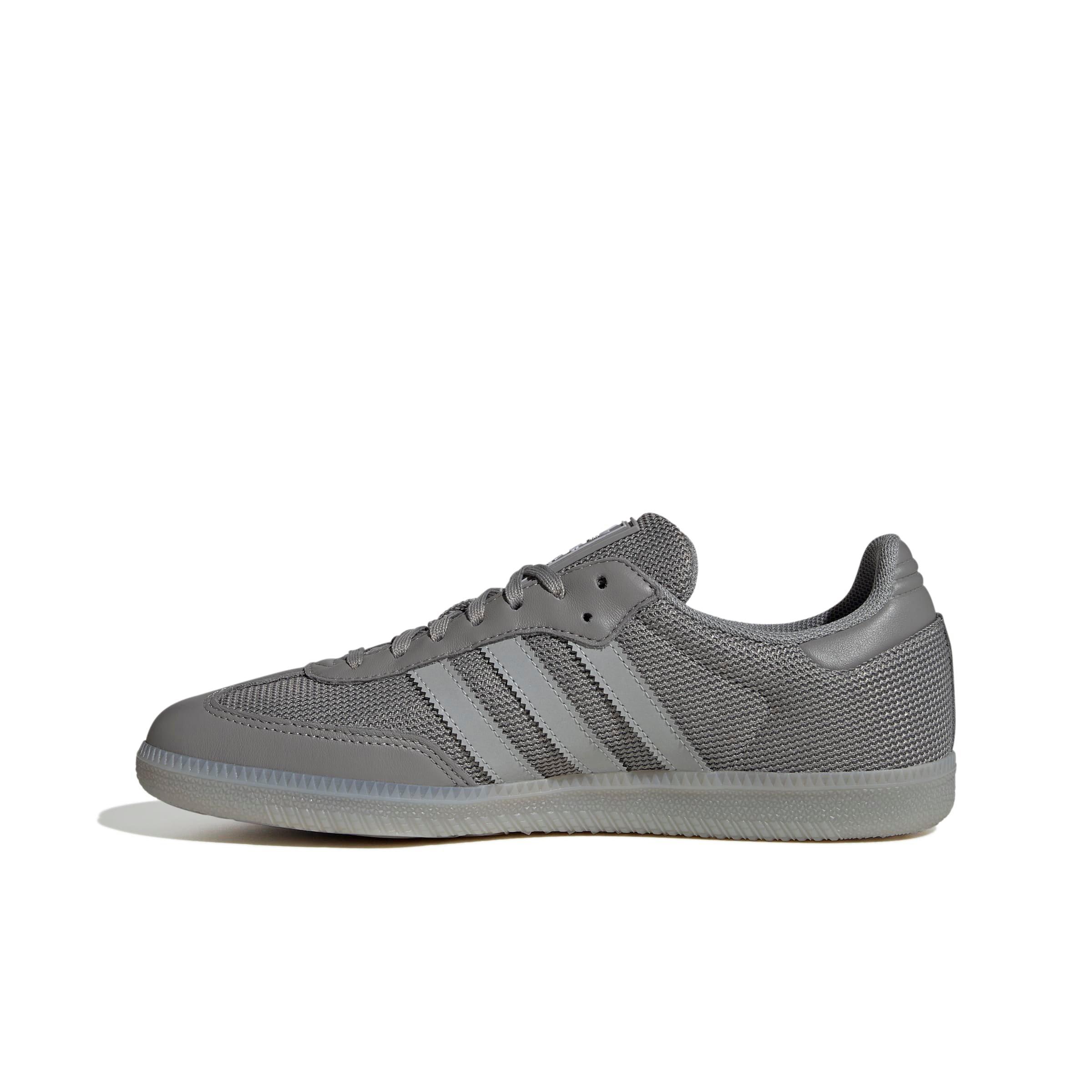 adidas Originals Samba OG "Ch Solid Grey/Grey Two/Mgh Solid Grey" Men's Shoe - GREY/GREY/GREY Thumbnail View 2