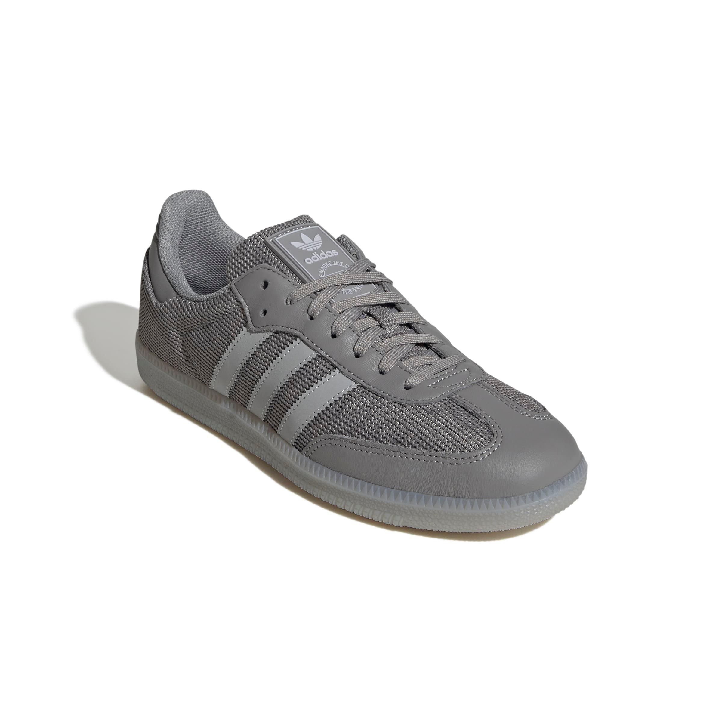 adidas Originals Samba OG "Ch Solid Grey/Grey Two/Mgh Solid Grey" Men's Shoe - GREY/GREY/GREY Thumbnail View 3