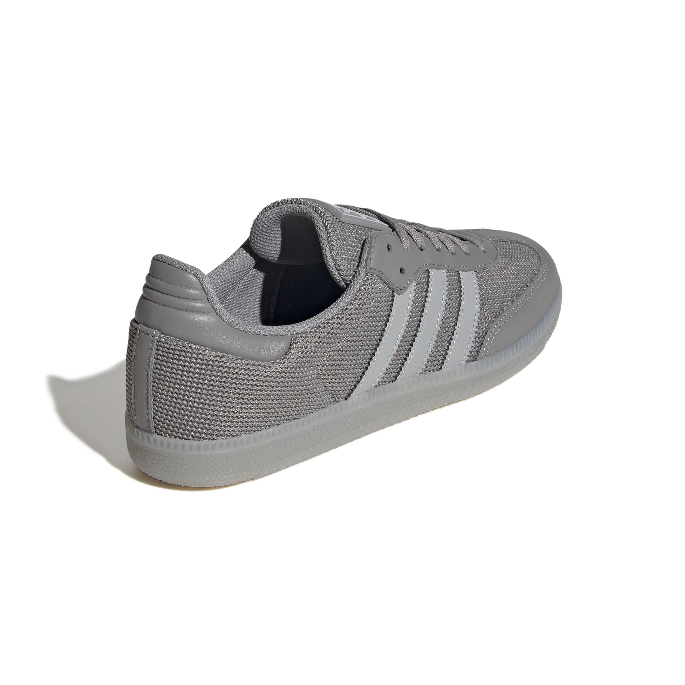adidas Originals Samba OG "Ch Solid Grey/Grey Two/Mgh Solid Grey" Men's Shoe - GREY/GREY/GREY Thumbnail View 4