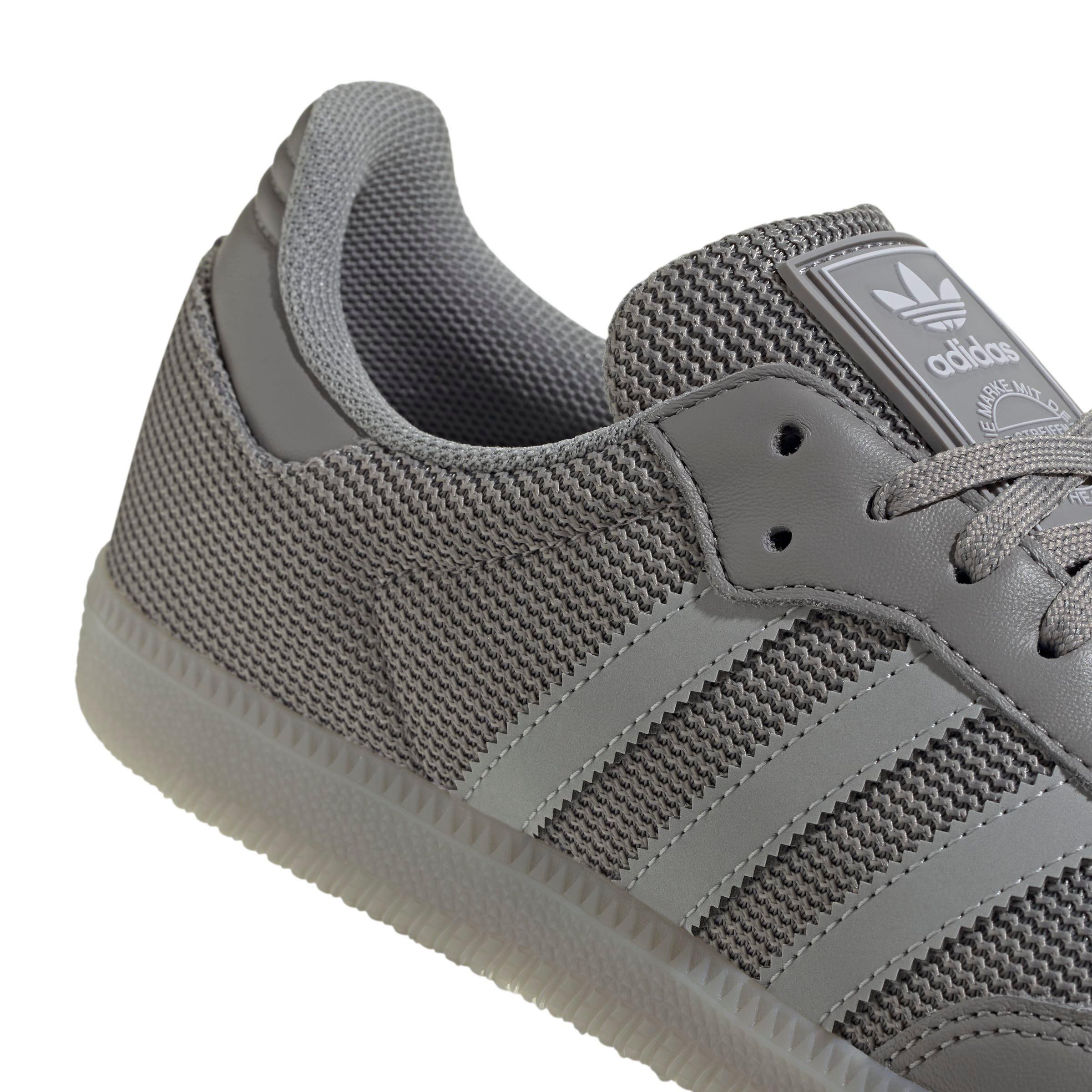 adidas Originals Samba OG "Ch Solid Grey/Grey Two/Mgh Solid Grey" Men's Shoe - GREY/GREY/GREY Thumbnail View 6