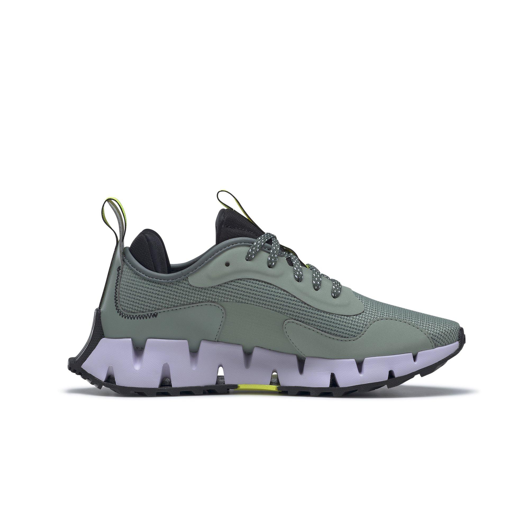 Reebok Zig Dynamica "Green/Black/Volt" Women's Running Shoe - GREEN Thumbnail View 2