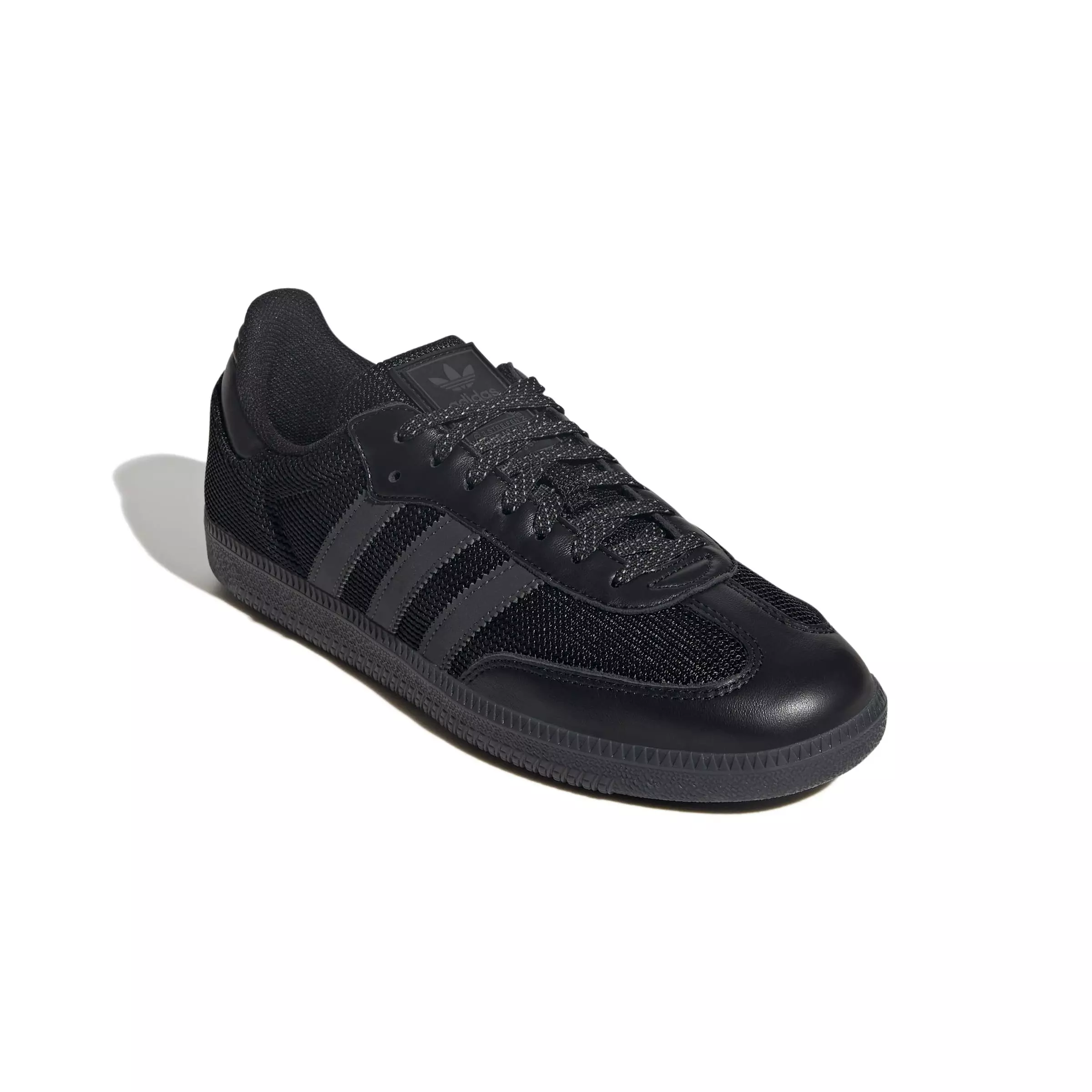 adidas Originals Samba OG "Core Black/Carbon/Silver Metallic" Men's Shoe - BLACK/CARBON/SILVER