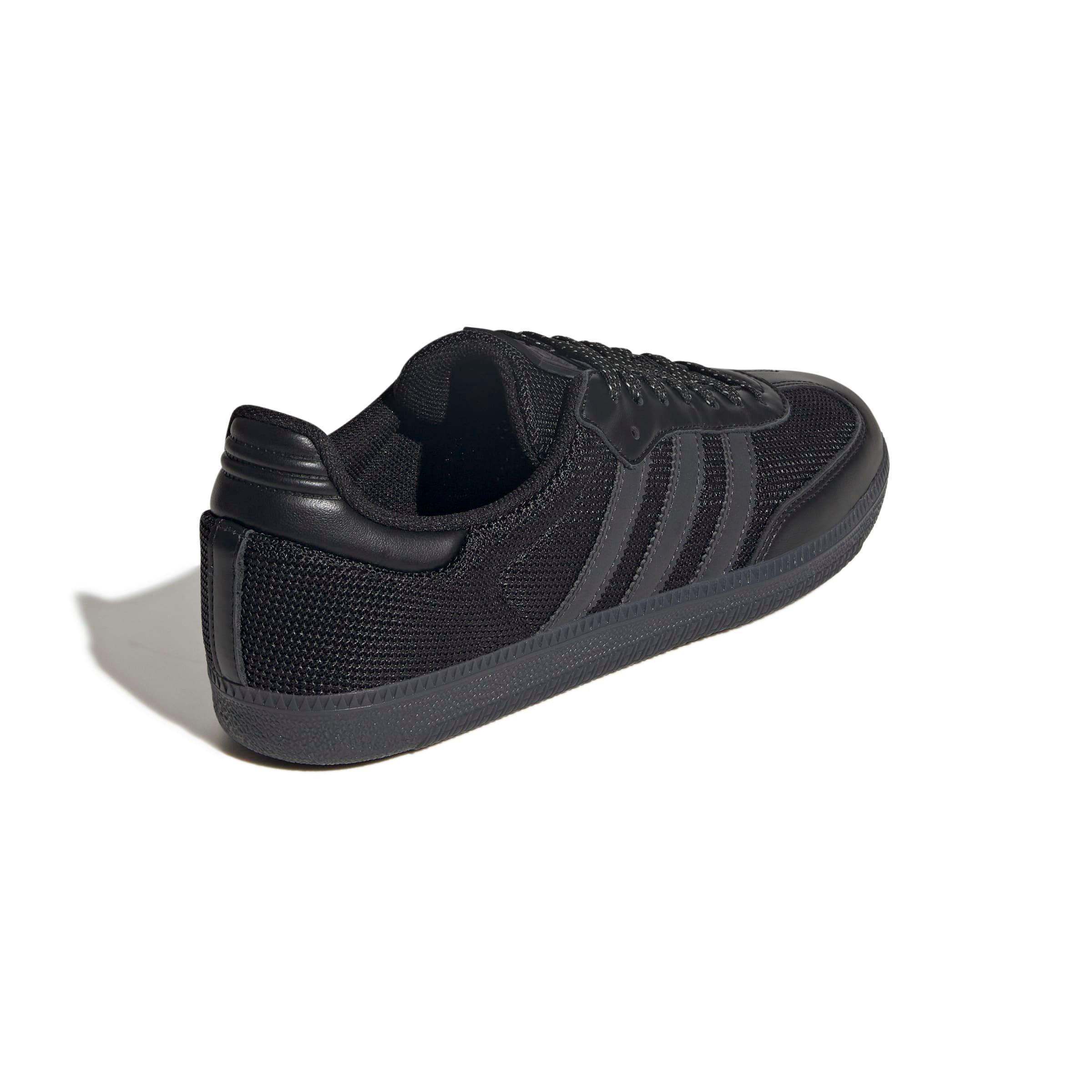 adidas Originals Samba OG "Core Black/Carbon/Silver Metallic" Men's Shoe - BLACK/CARBON/SILVER Thumbnail View 4