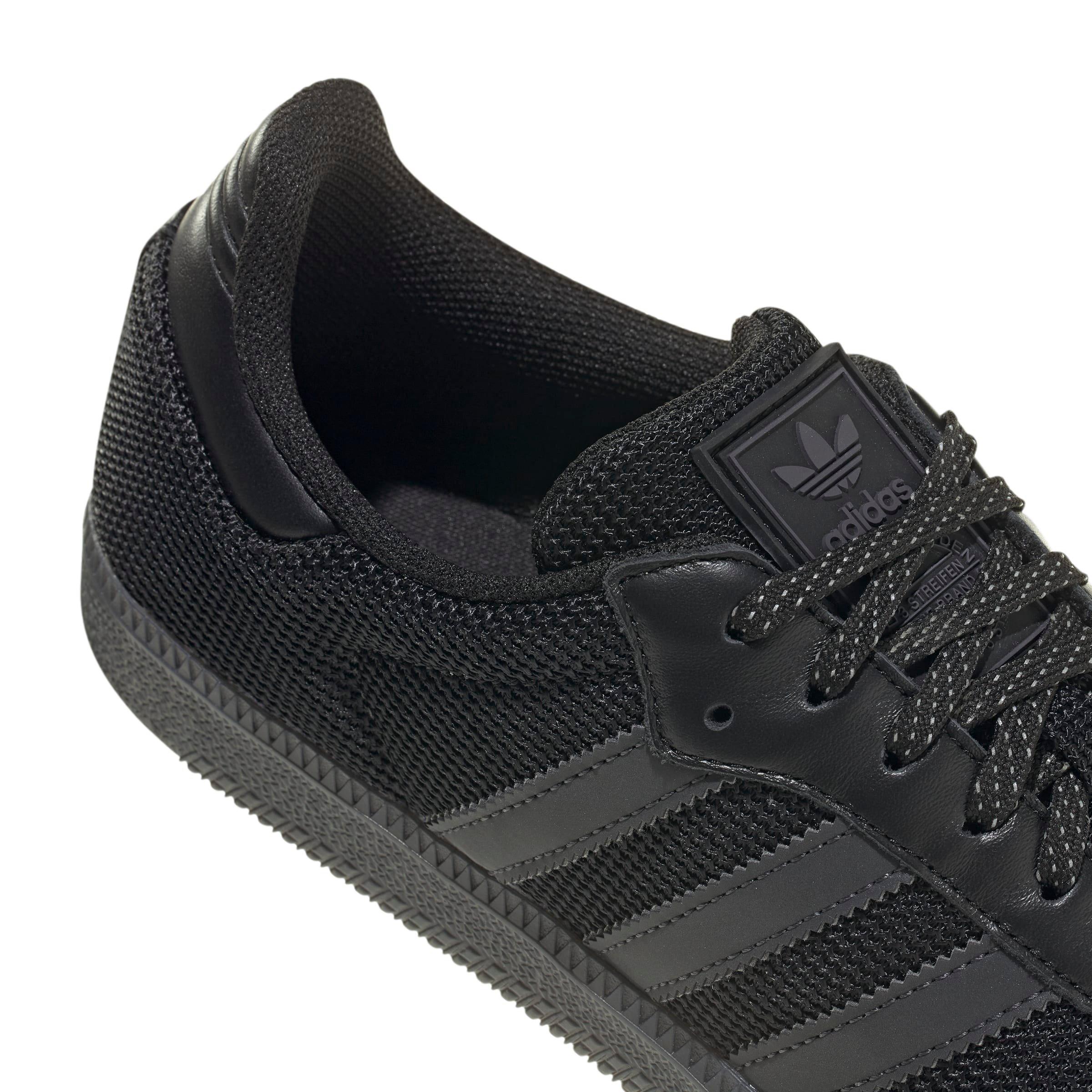 adidas Originals Samba OG "Core Black/Carbon/Silver Metallic" Men's Shoe - BLACK/CARBON/SILVER Thumbnail View 7