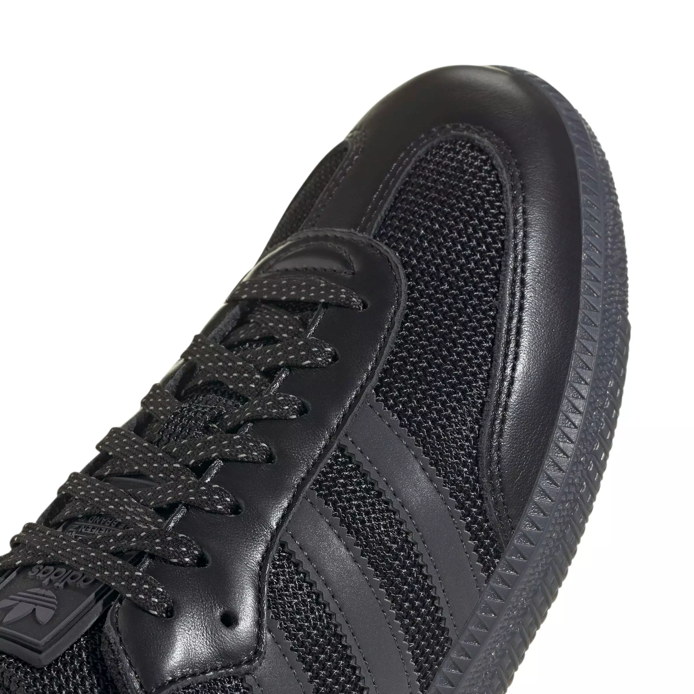 adidas Originals Samba OG "Core Black/Carbon/Silver Metallic" Men's Shoe - BLACK/CARBON/SILVER