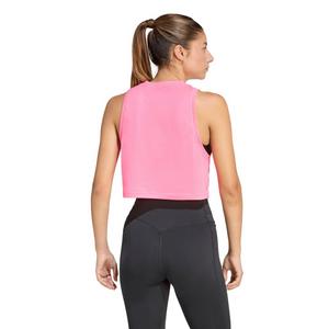 adidas Women's Train Essentials Boxy Workout Tank Top - Pink