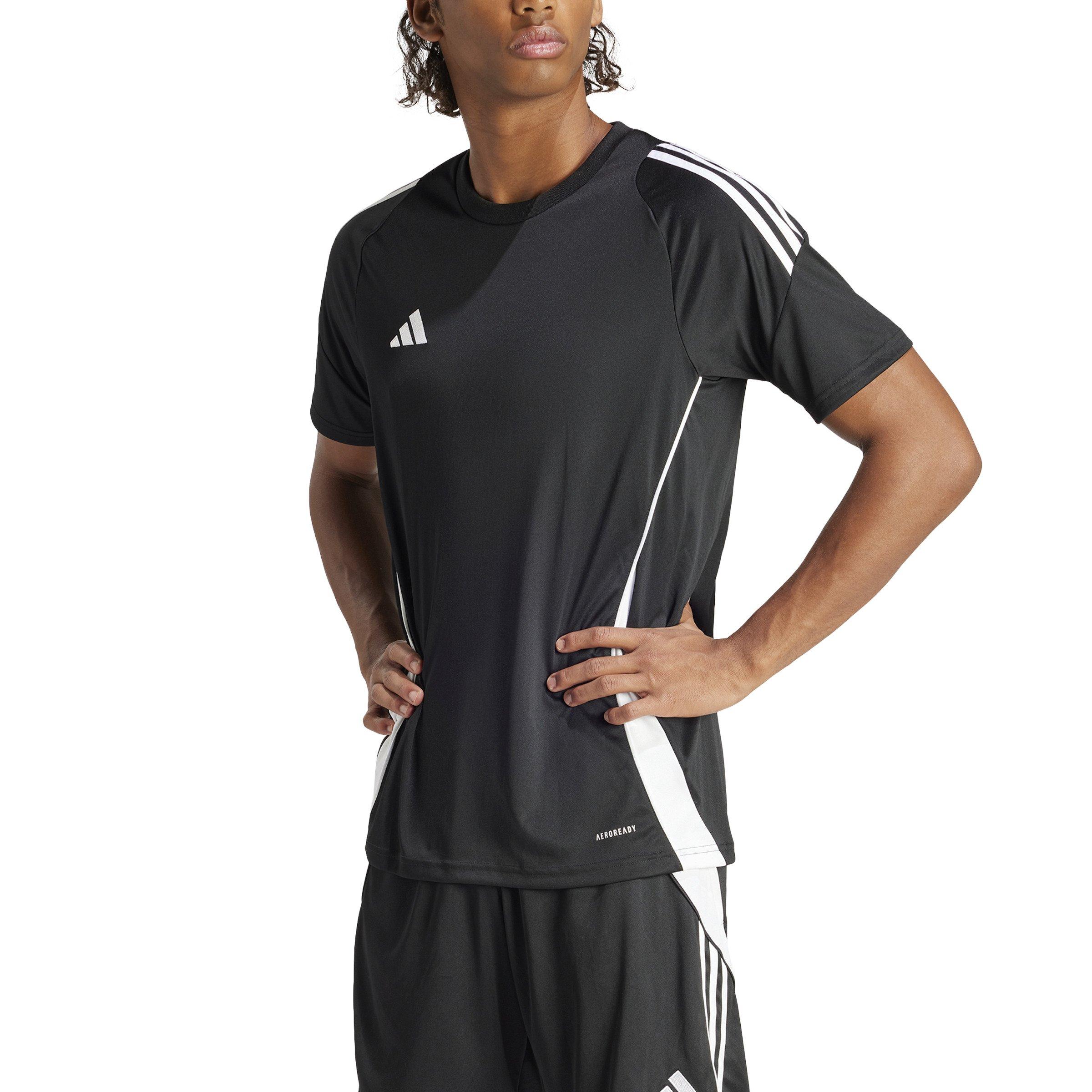 adidas Men's Soccer Tiro 24 Match Jersey -Black - BLACK Thumbnail View 1